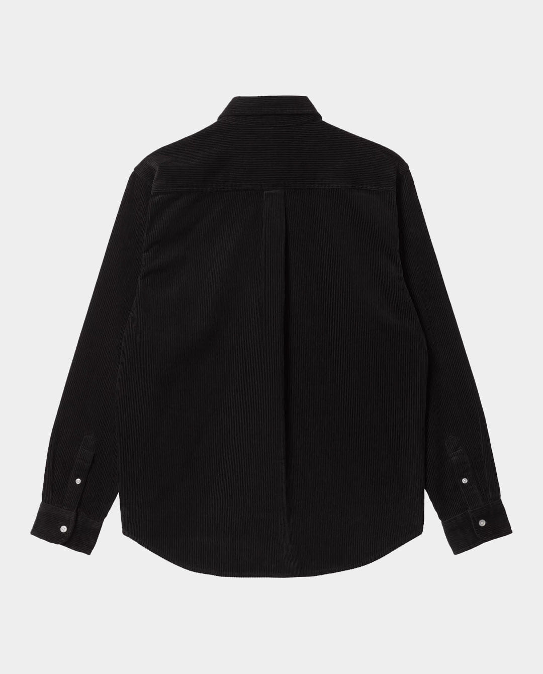 Carhartt WIP - Madison Fine Cord Shirt - Black/Wax