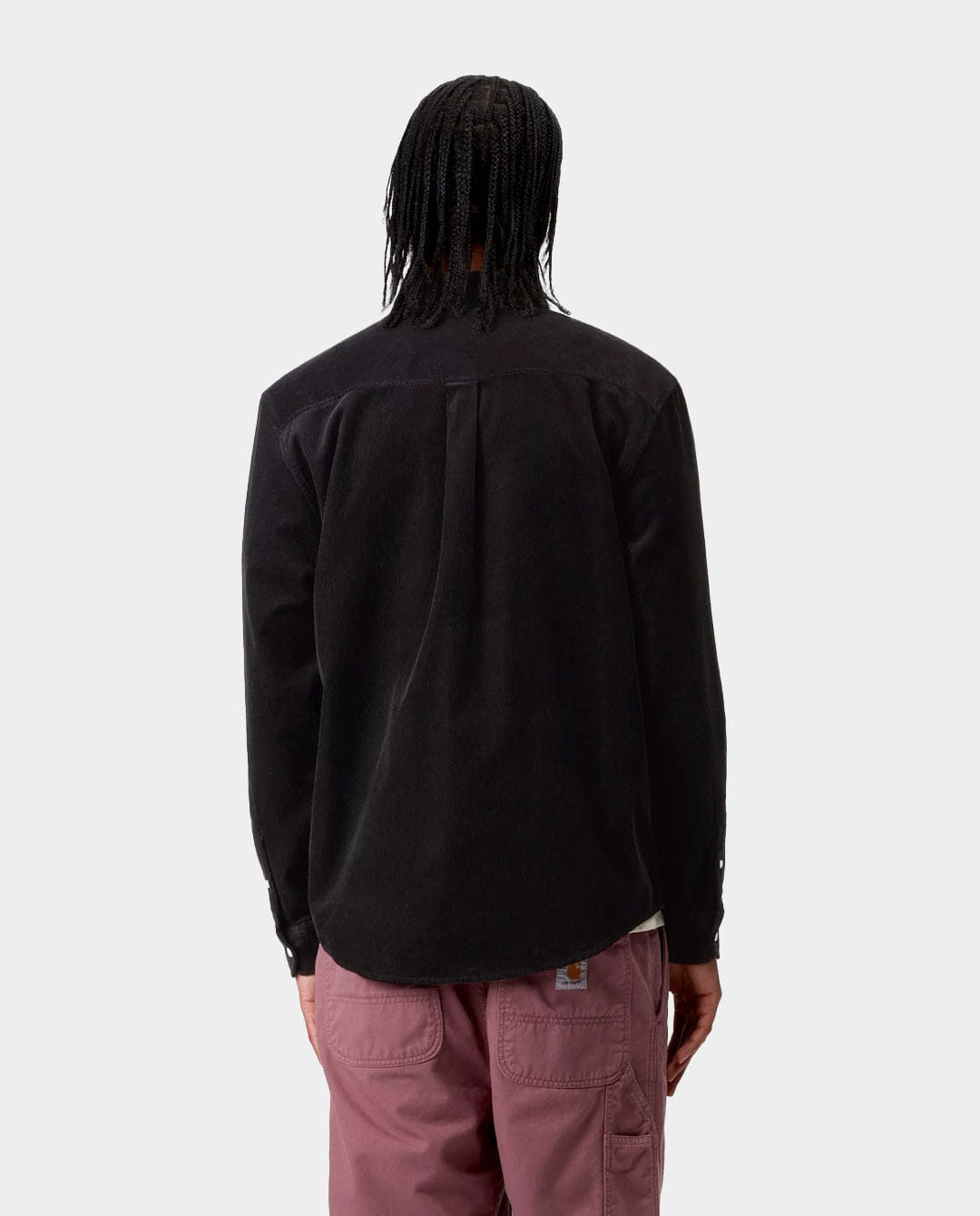 Carhartt WIP - Madison Fine Cord Shirt - Black/Wax