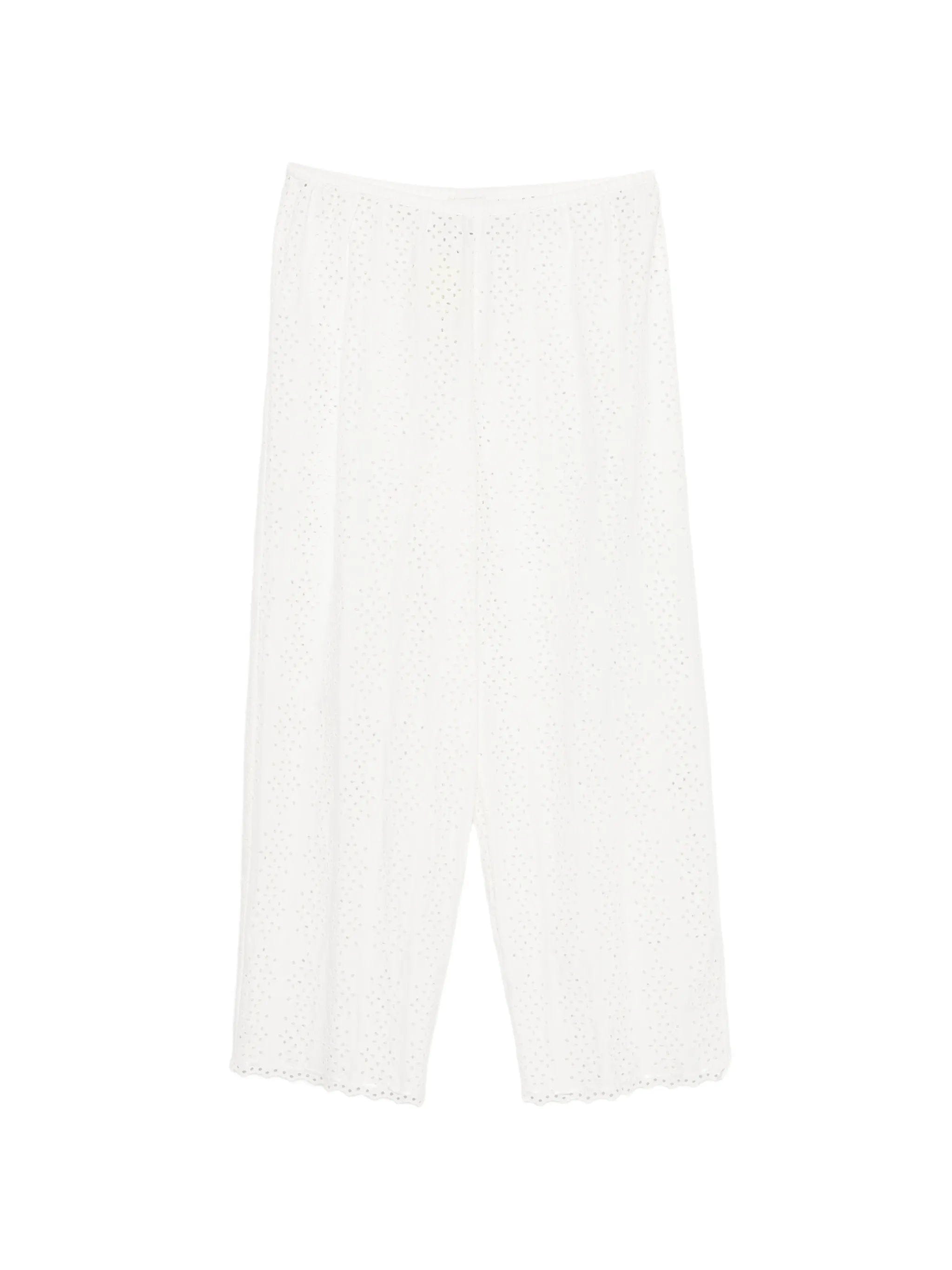 Posse Harriet eyelet - embroidered trousers