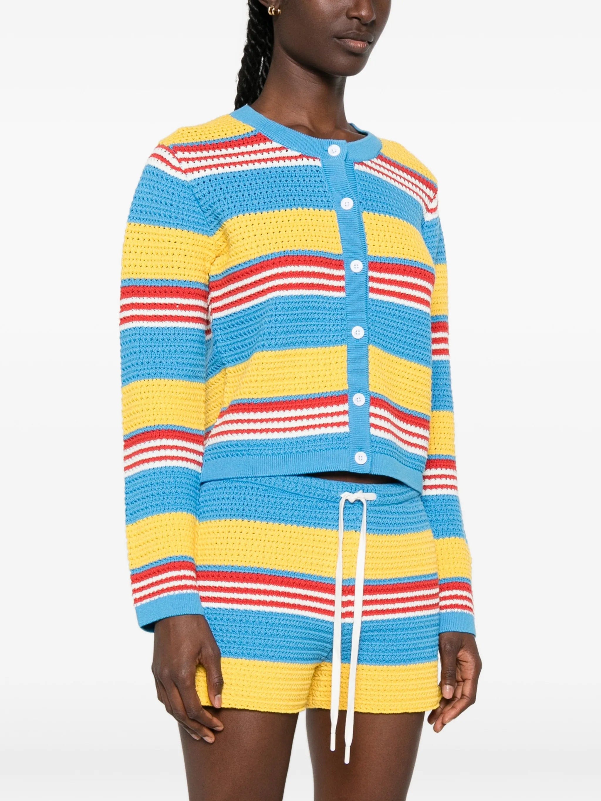 Posse Tammy striped cardigan