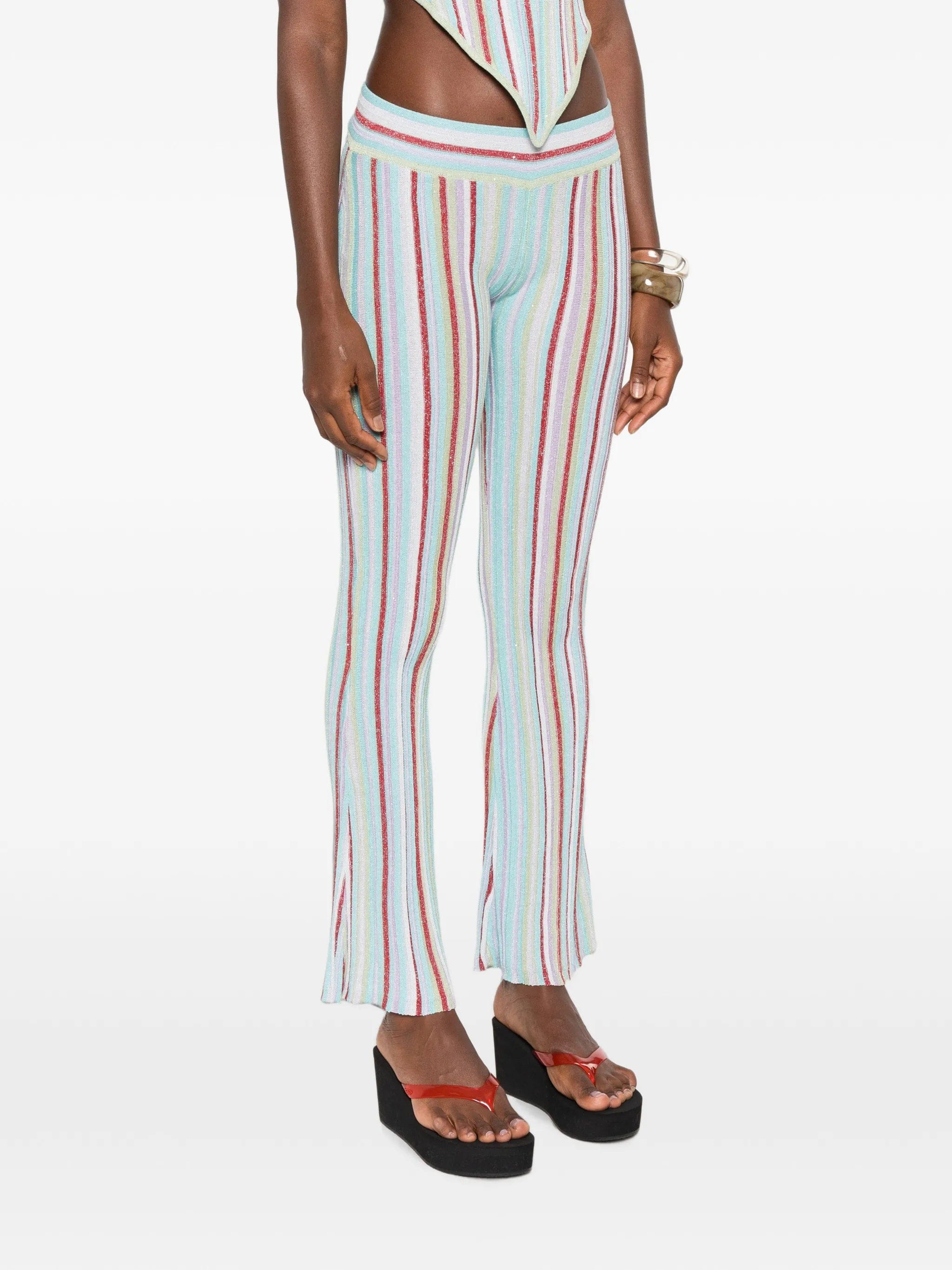 Asta Resort Maribel striped trousers