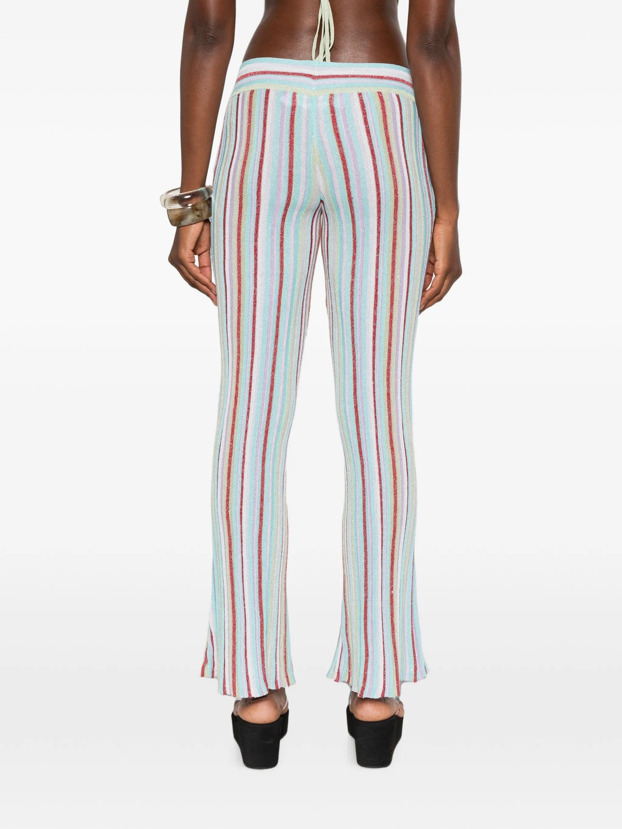 Asta Resort Maribel striped trousers