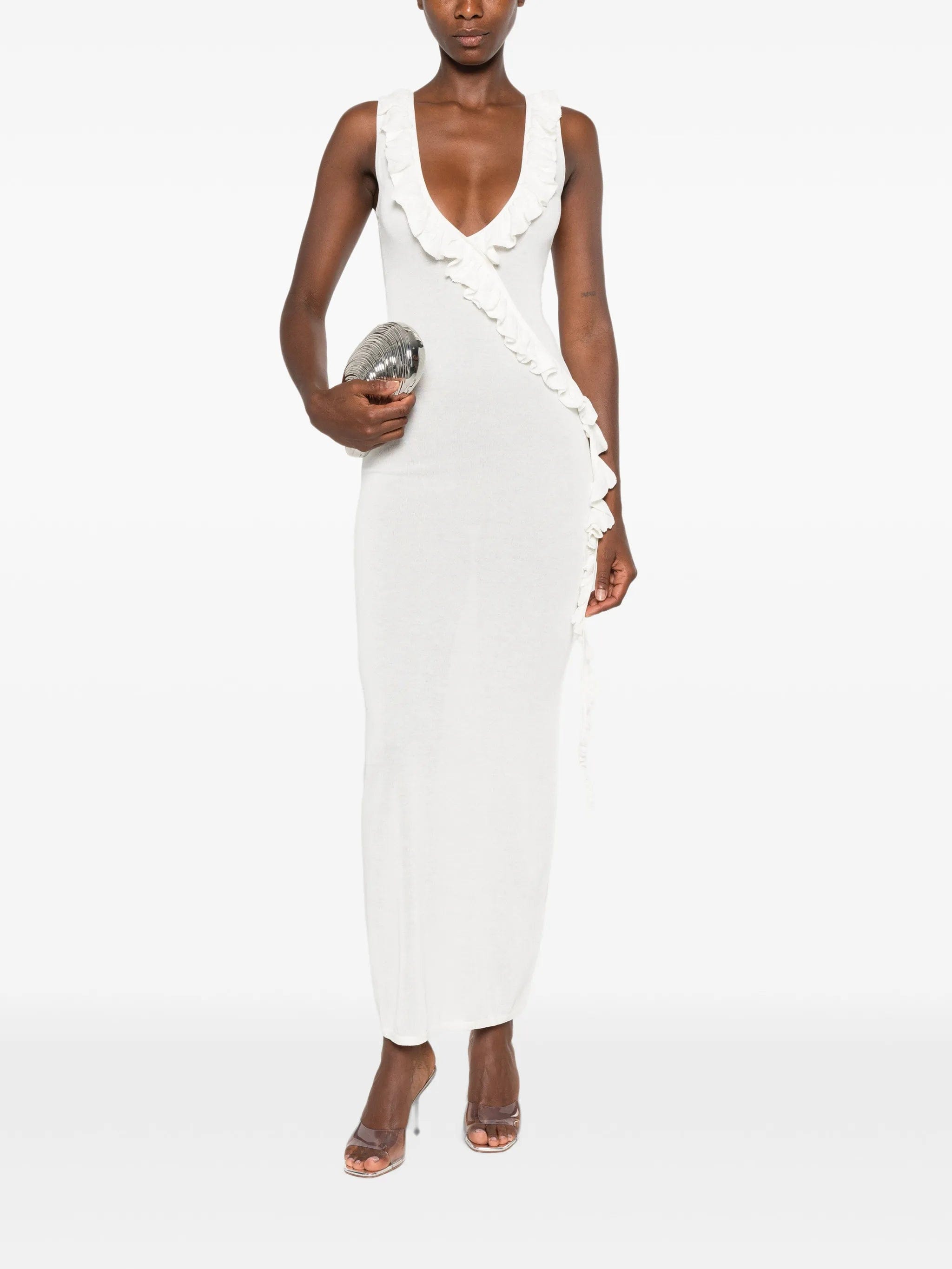 Asta Resort Antonella ruffled maxi dress