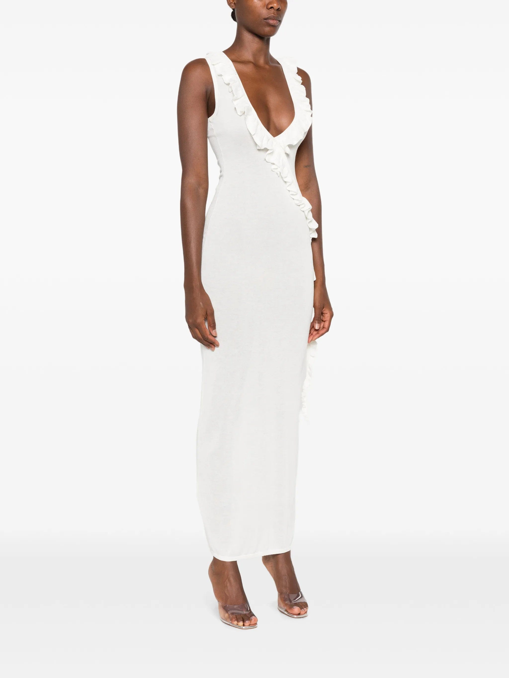 Asta Resort Antonella ruffled maxi dress