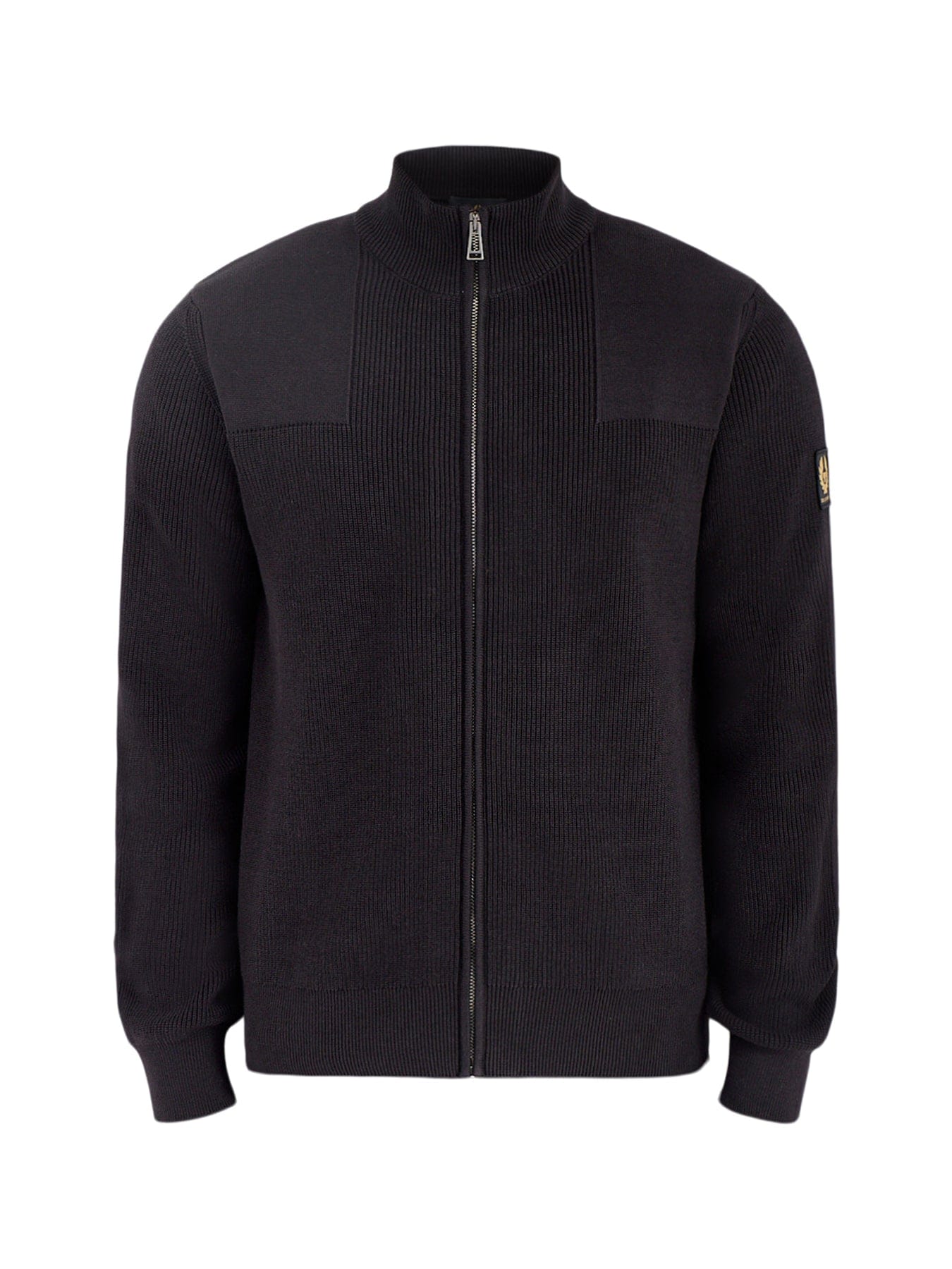 Belstaff Commander Full Zip Jumper Black