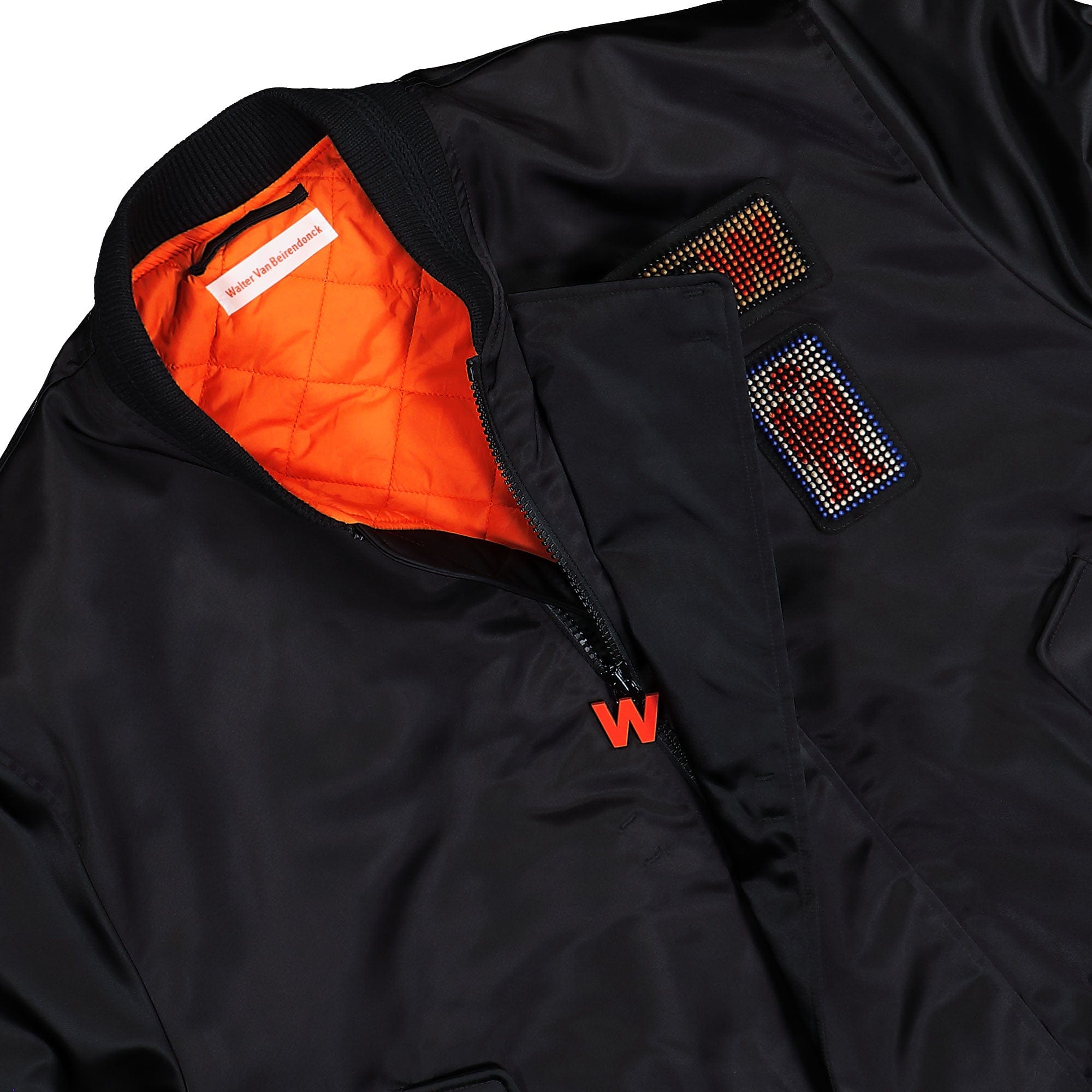 Walter Van Beirendonck Beep Beep Bomber - 3D Patches