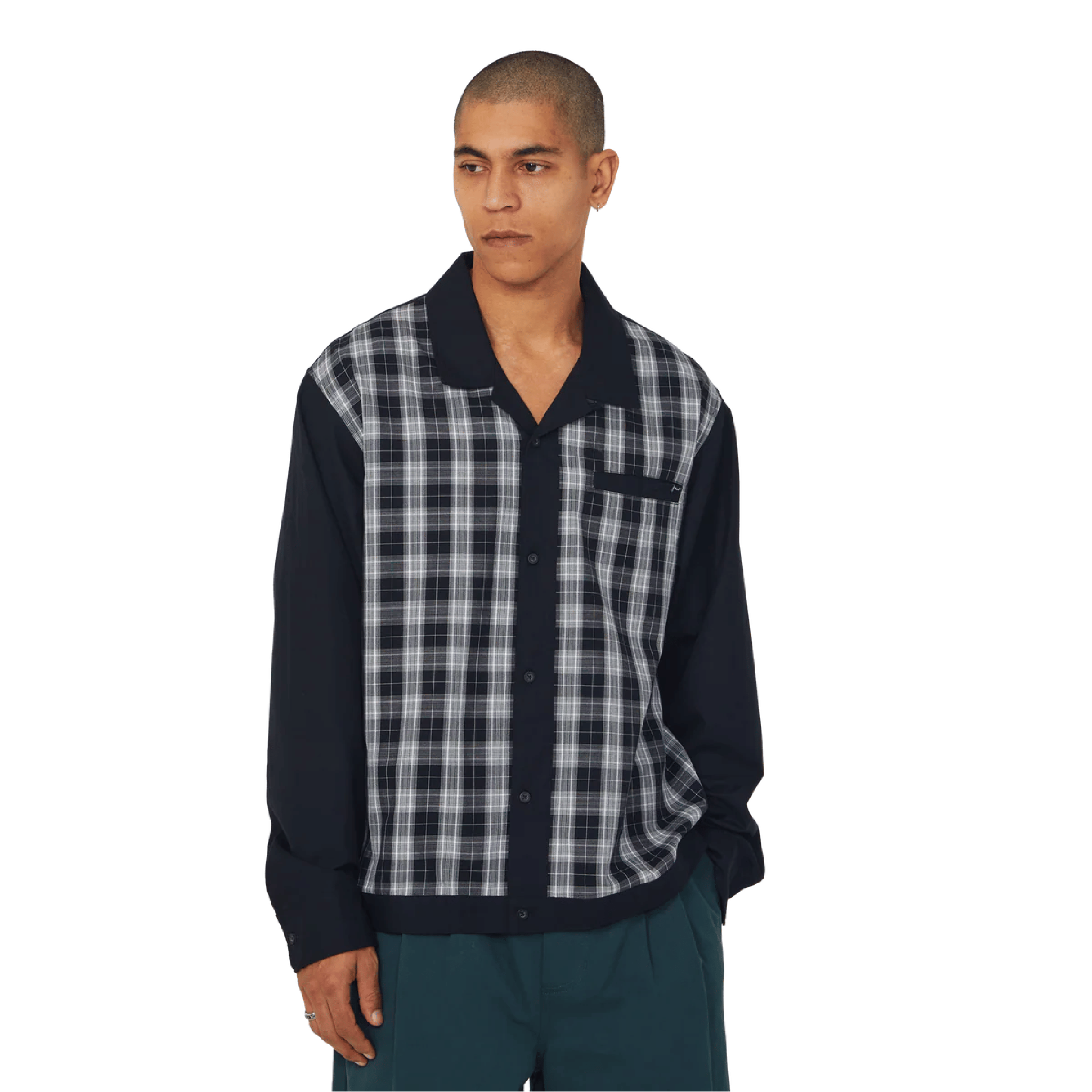 HUF COOLIDGE PLAID SHIRT