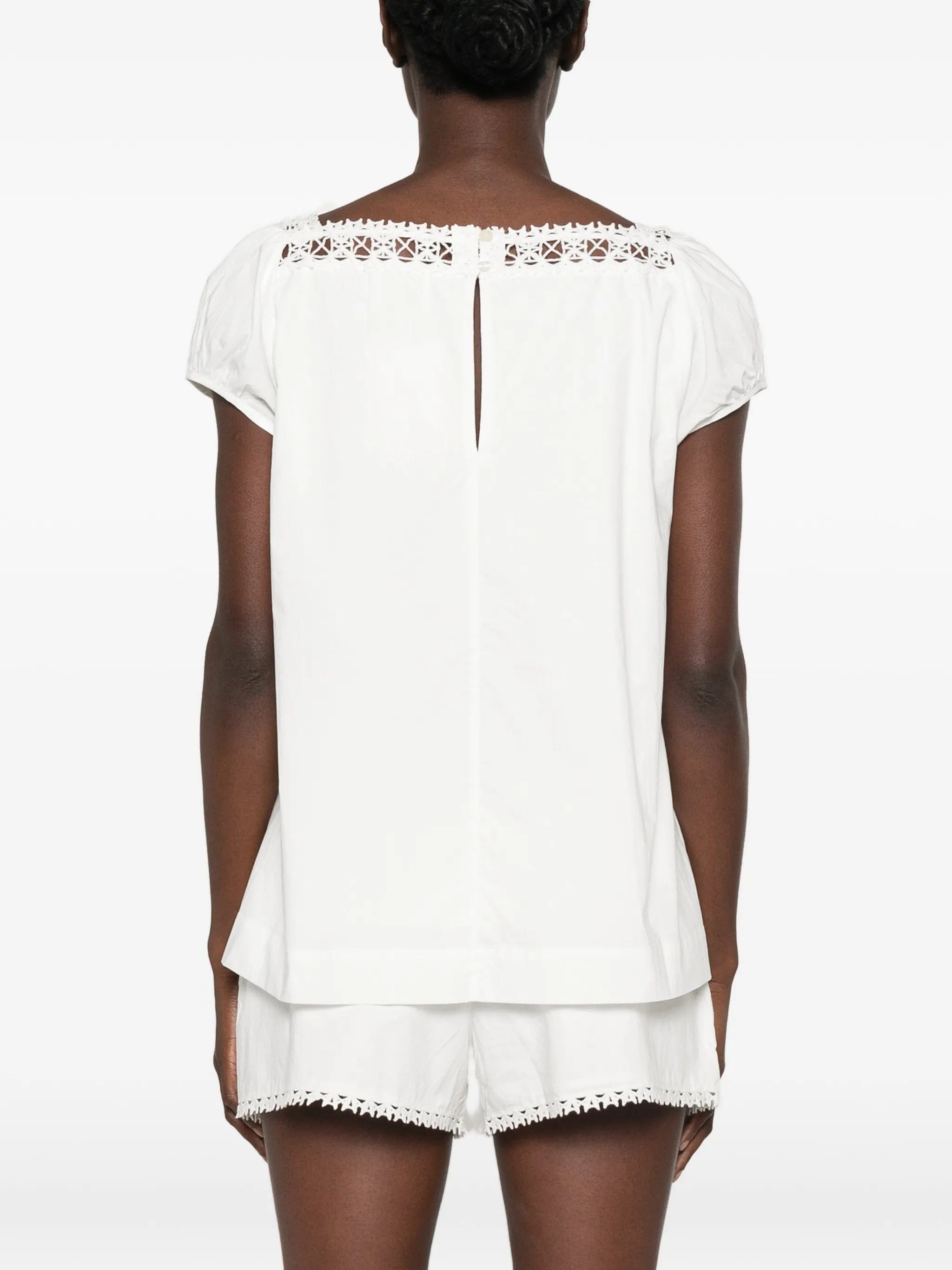 Posse Veda crochet - trim blouse