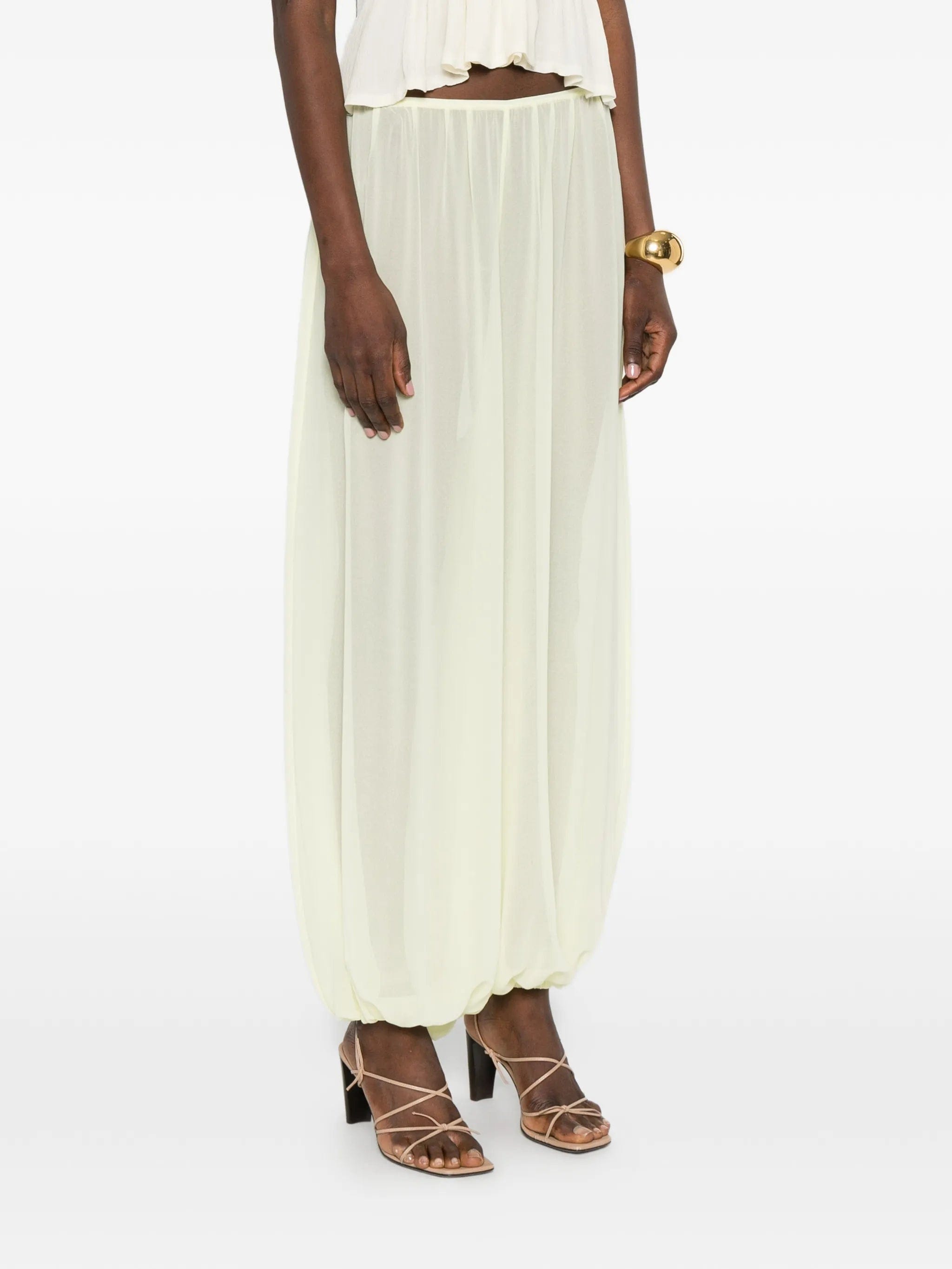 The Frankie Shop Mio sheer balloon pants