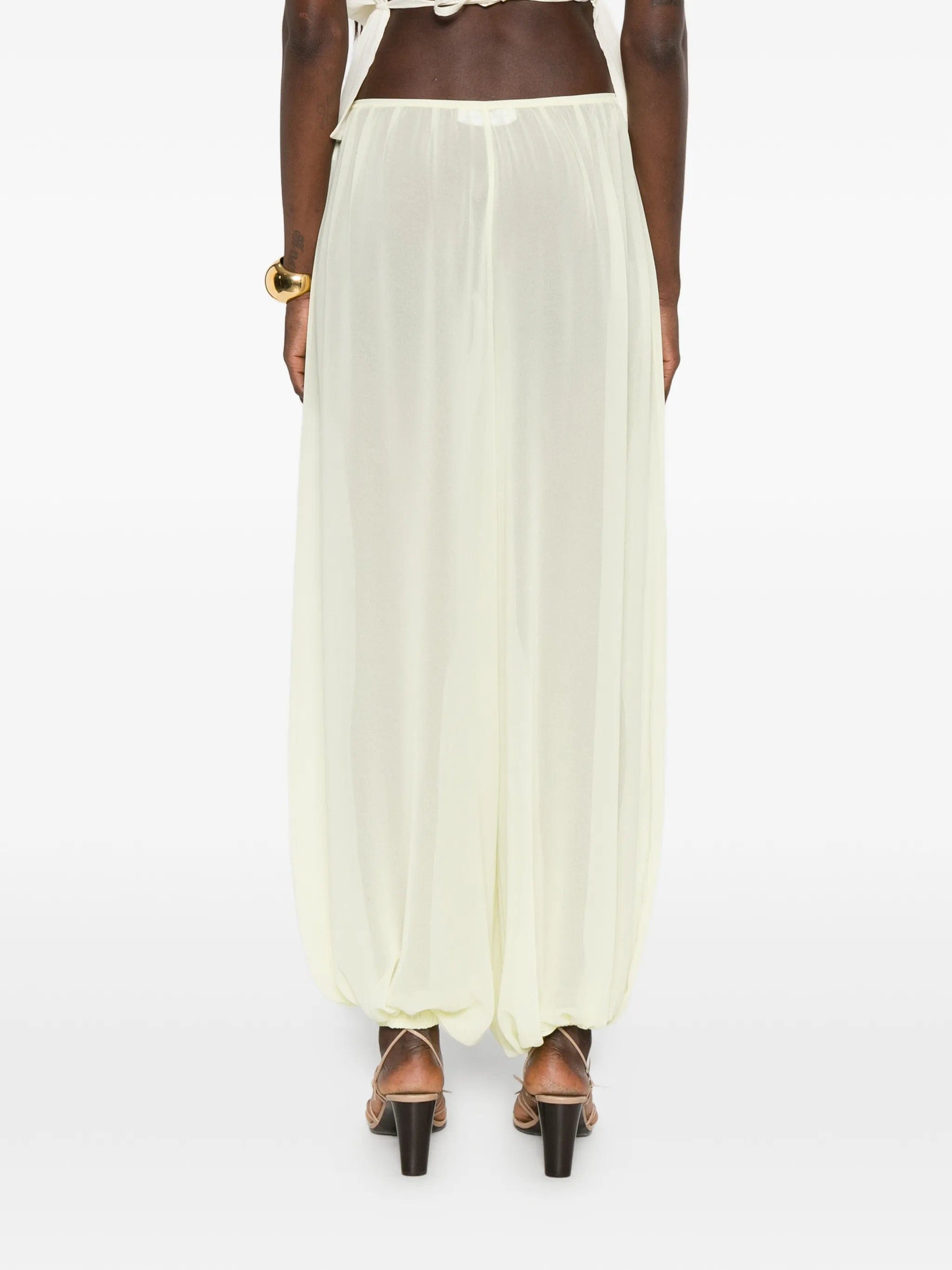 The Frankie Shop Mio sheer balloon pants