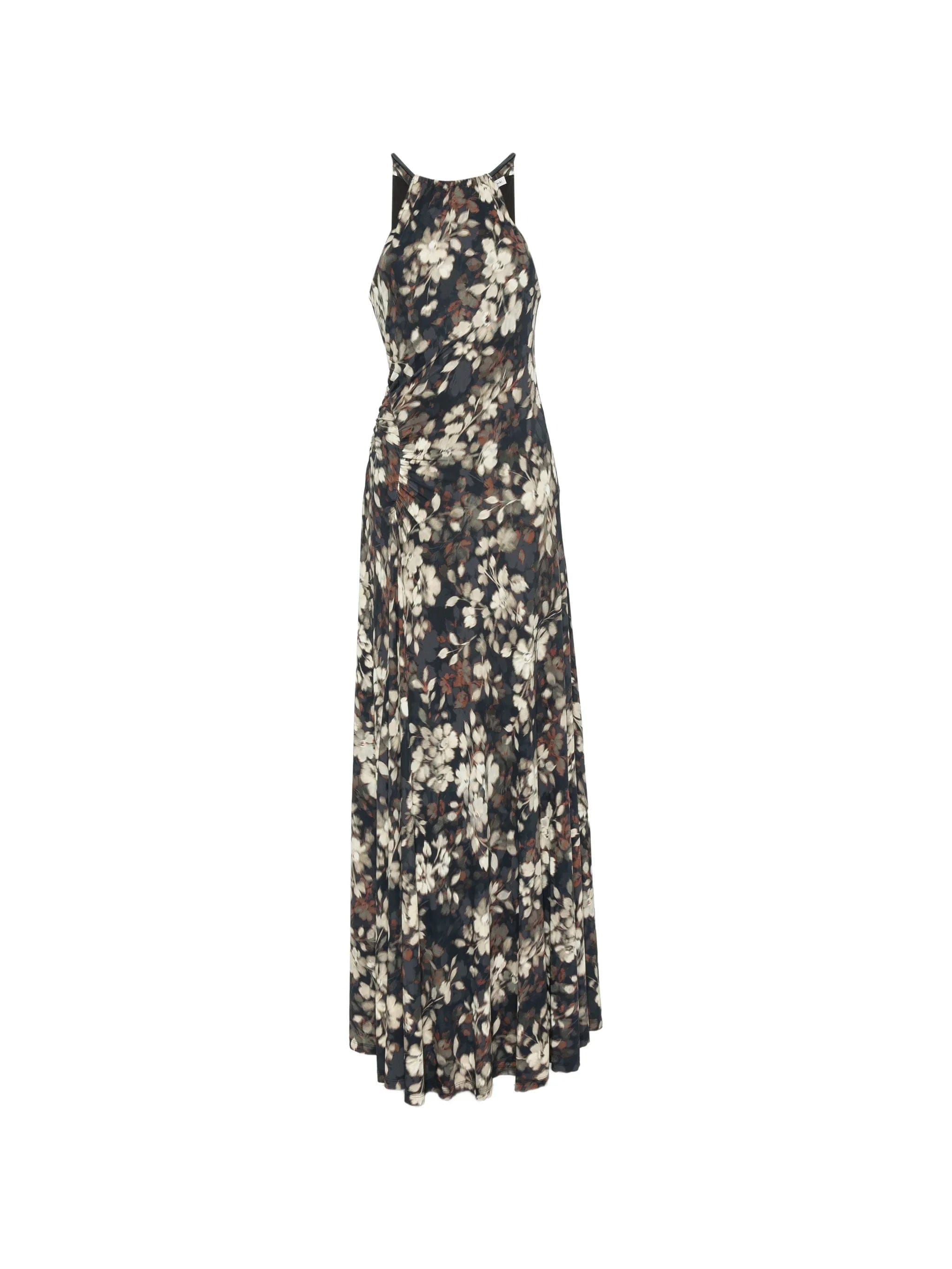 Simkhai floral - print ruched maxi dress