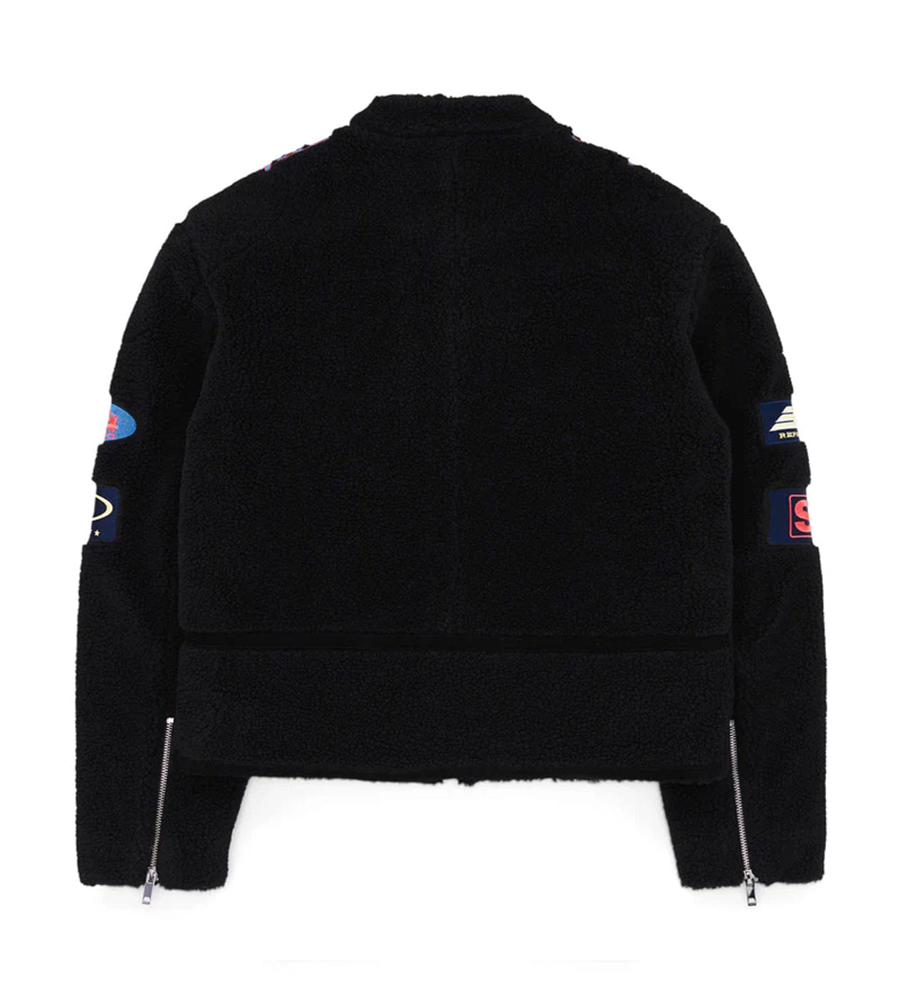 Sp5der Worldwide Sp5der Sherpa Hunter Moto Jacket Black