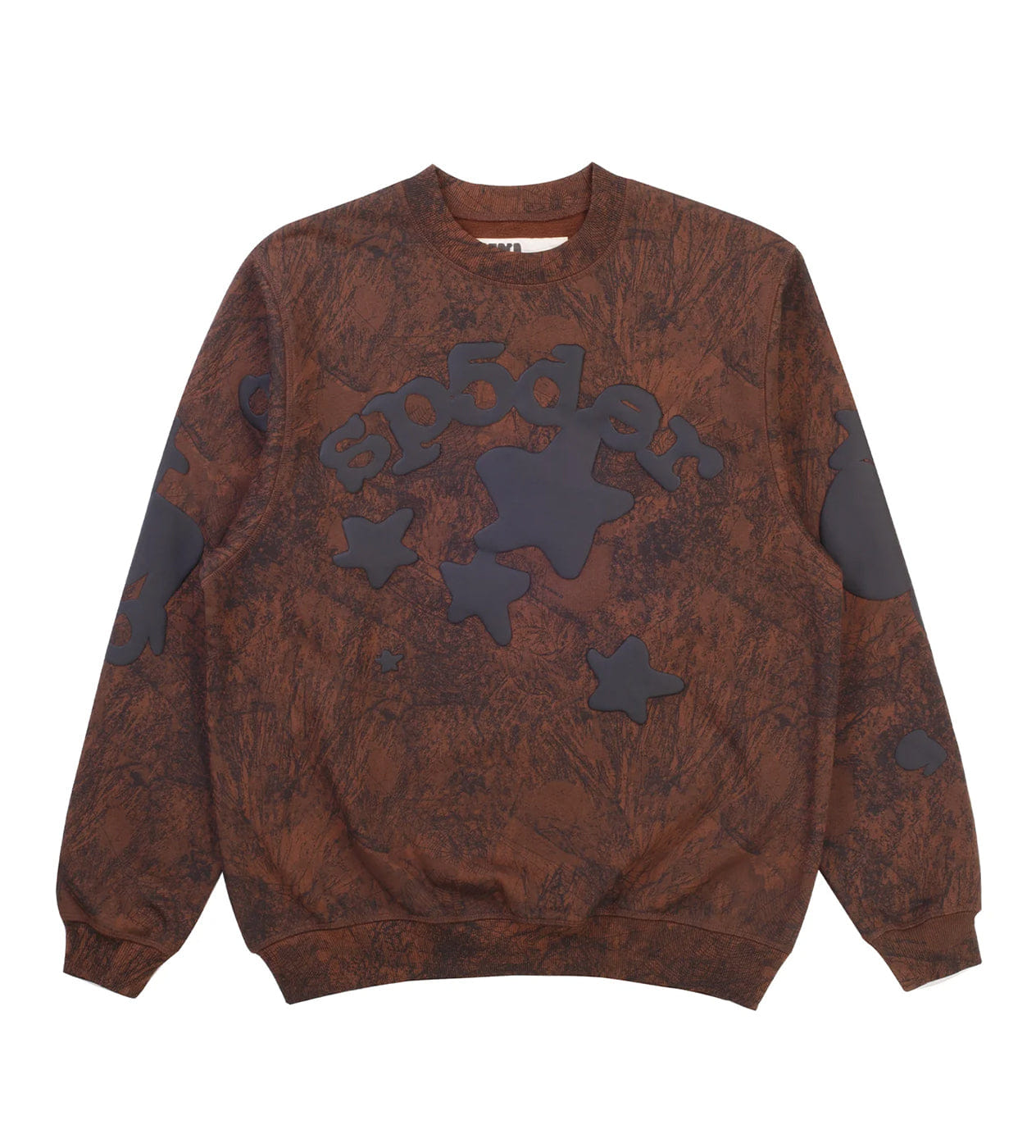 Sp5der Worldwide Sp5der Beluga Real Tree Camo Crewneck Brown (Complexcon Exclusive)