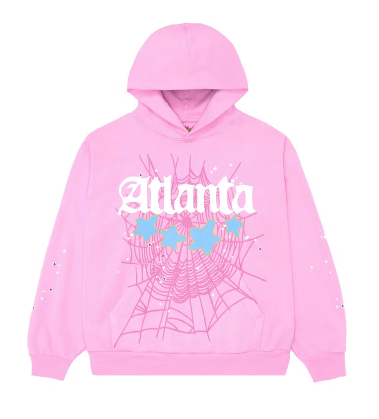 Sp5der Worldwide Sp5der Pink Atlanta Hoodie