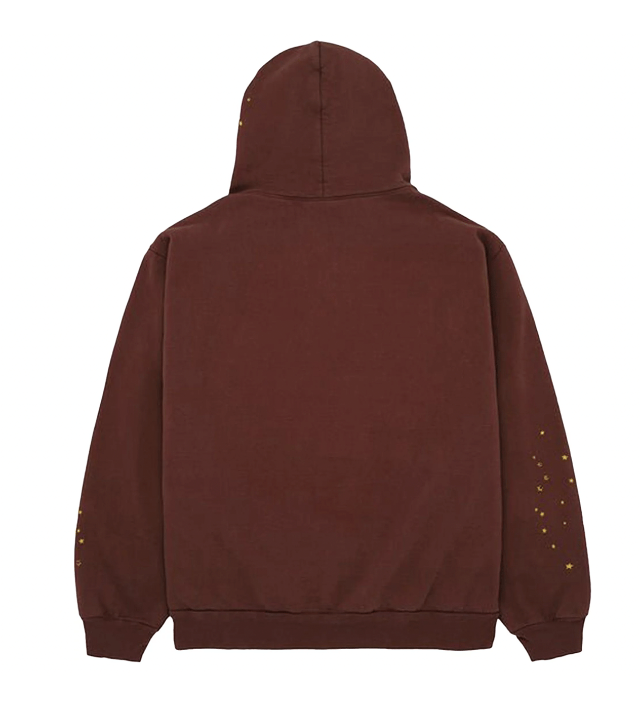 Sp5der Worldwide Sp5der Web Logo Hoodie Brown