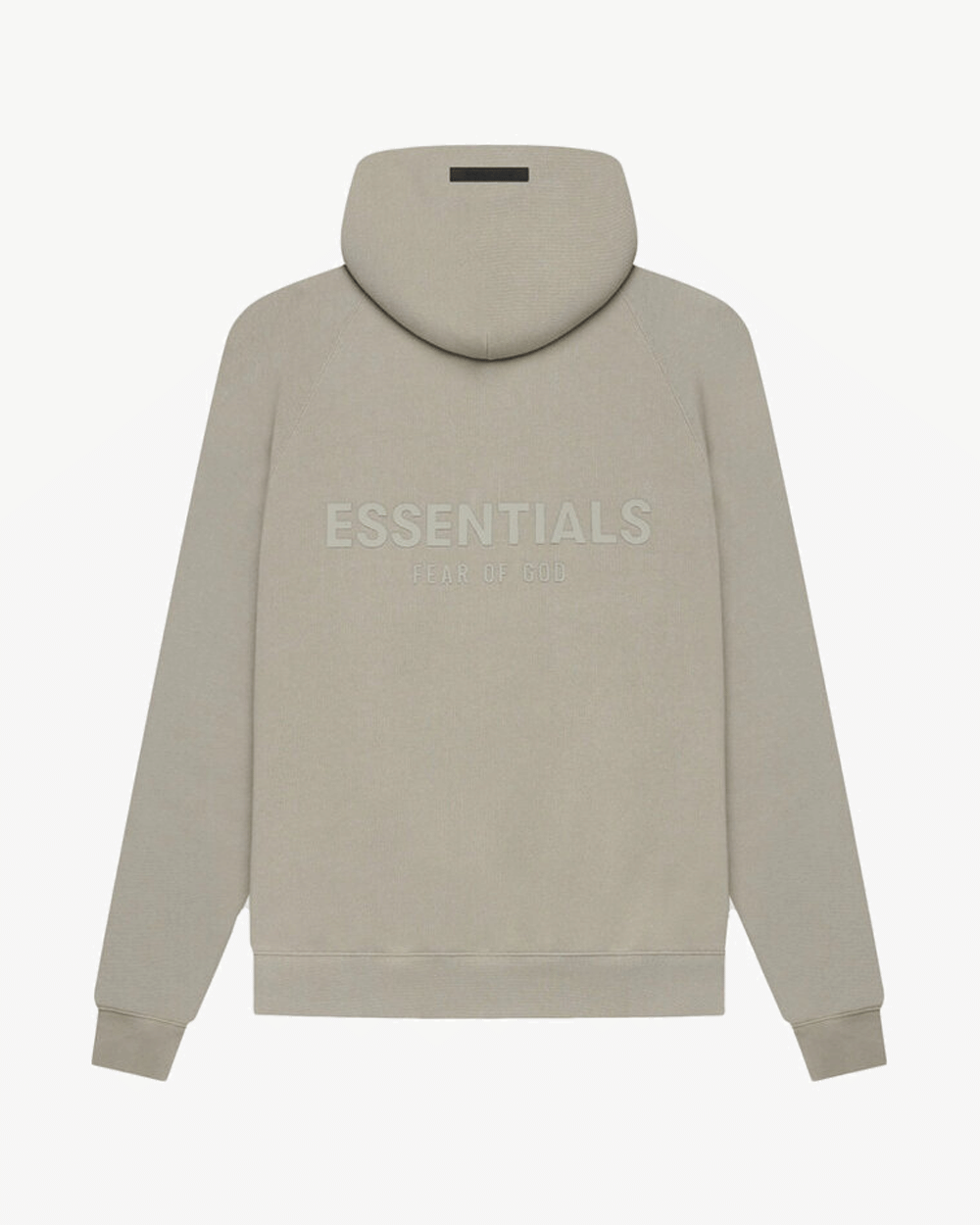 FOG ESSENTIALS SS21 SILICON APPLIQUE LOGO MOSS HOODIE (NEW)
