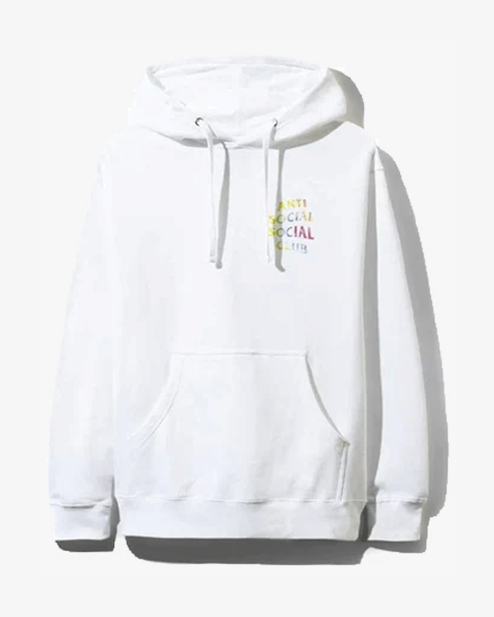 WHITE* ASSC TIE DYE WHITE HOODIE -