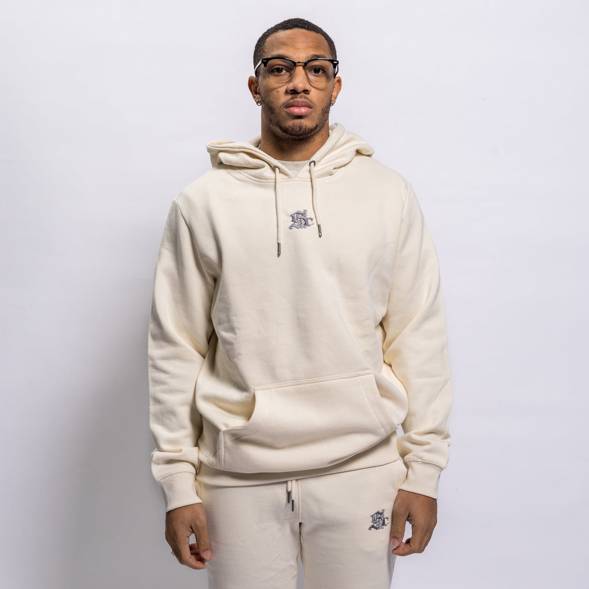 Logo Sole Classics Essential Sc Logo Hoodie Natural