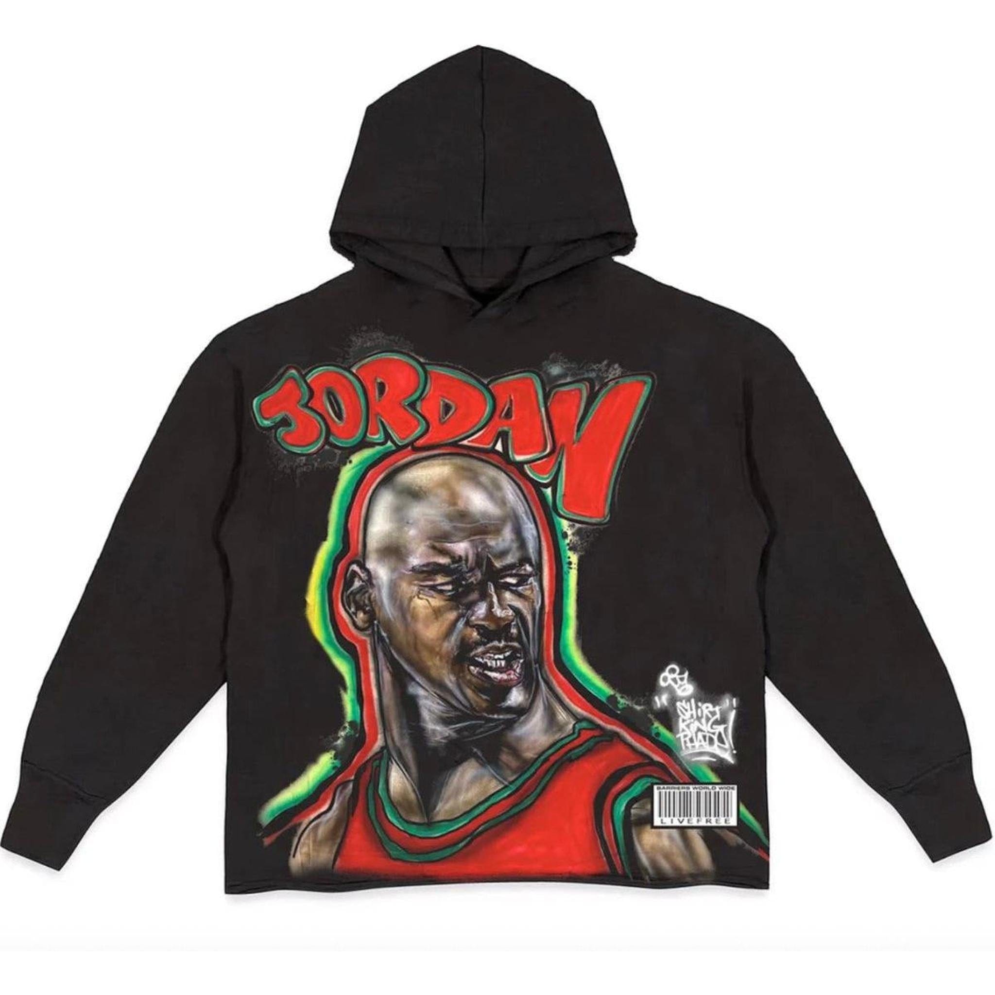 Michael Jordan Barriers Michael Jordan Complexcon Hoodie Black