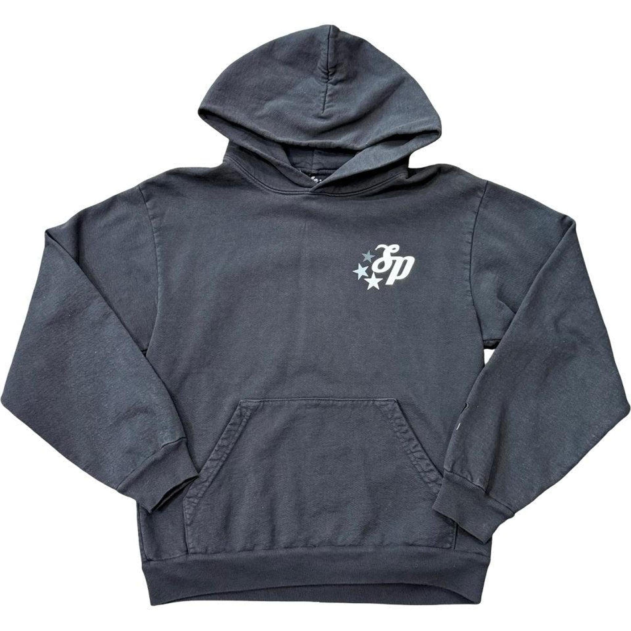OFF Sole Priorities Gradient Hoodie Off Black