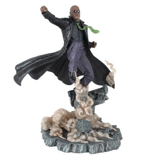 Diamond Select The Matrix Gallery Morpheus PVC 12 - Inch Diorama