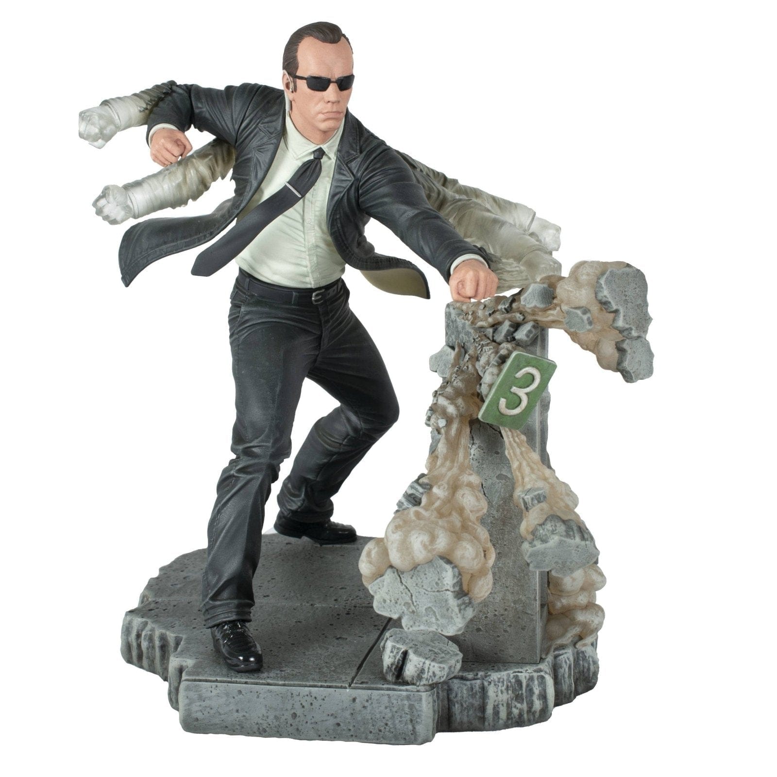 Diamond Select The Matrix Gallery Agent Smith PVC 10 - Inch Diorama