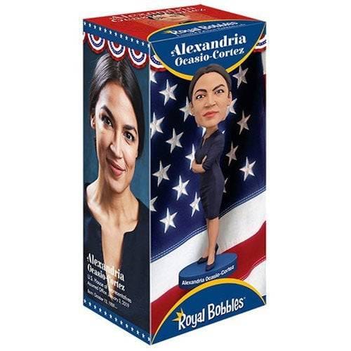 Royal Bobbles: Alexandria Ocasio - Cortez Bobblehead