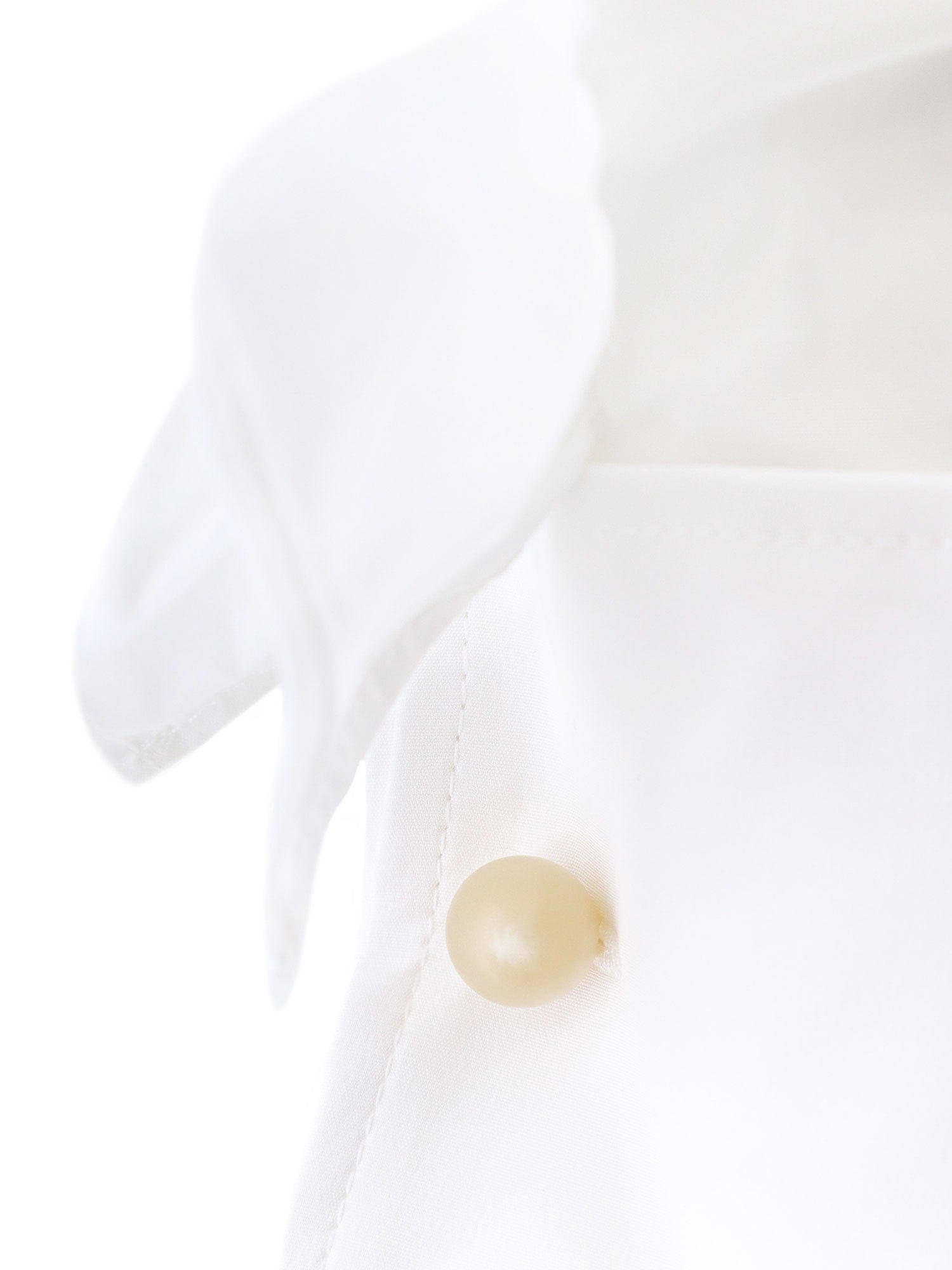MAX MARA Cotton shirt with rouches detail