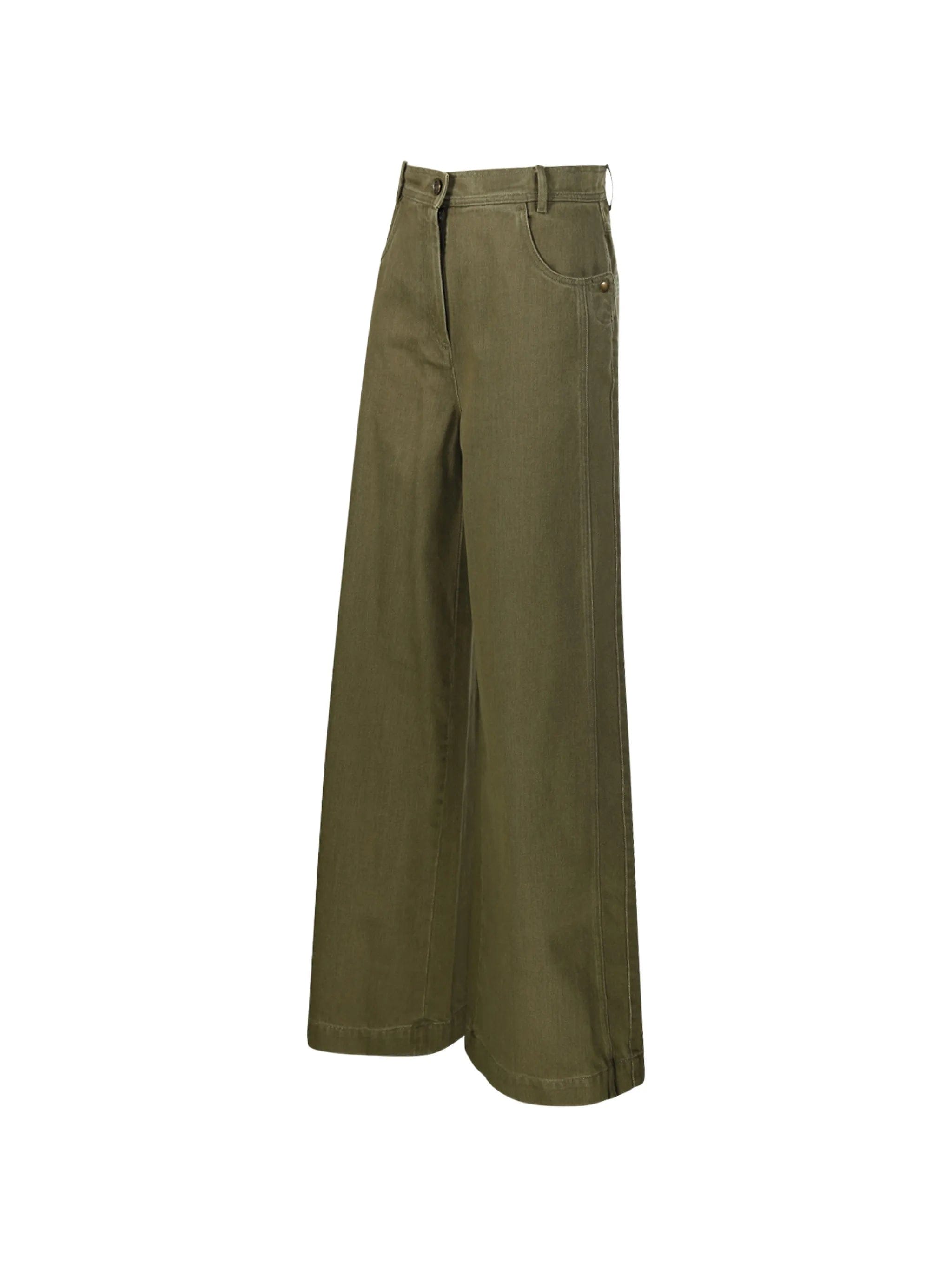 Max Mara wide - leg jeans