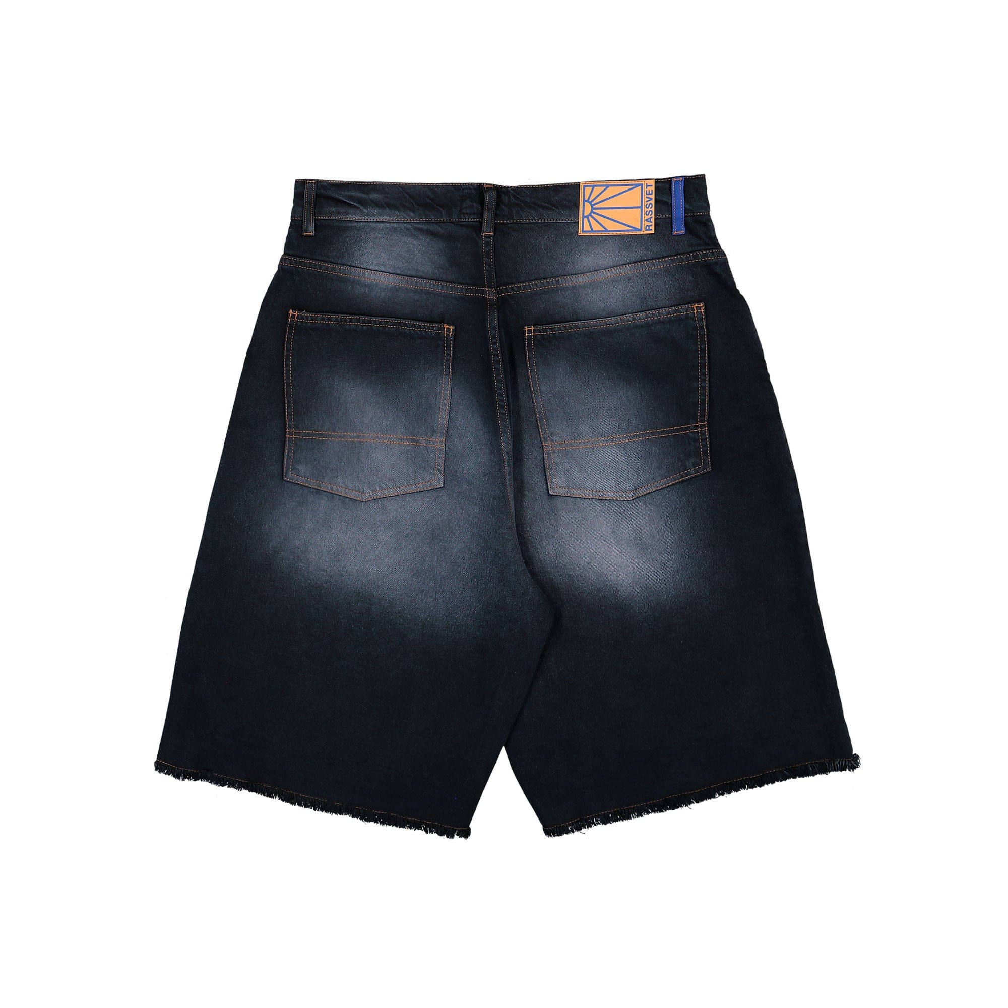 Rassvet Sun Dyed Baggy Denim Shorts