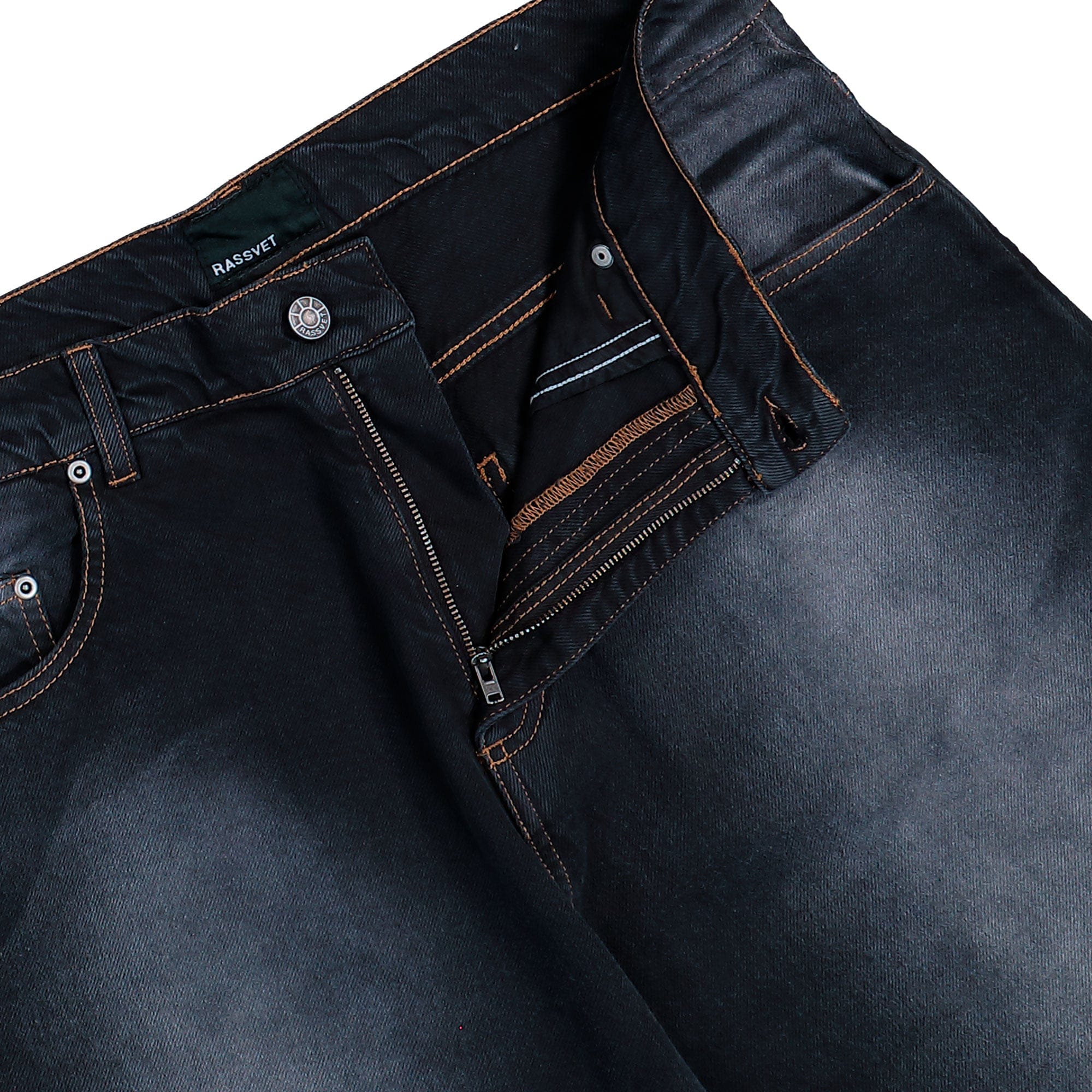 Rassvet Sun Dyed Baggy Denim Shorts