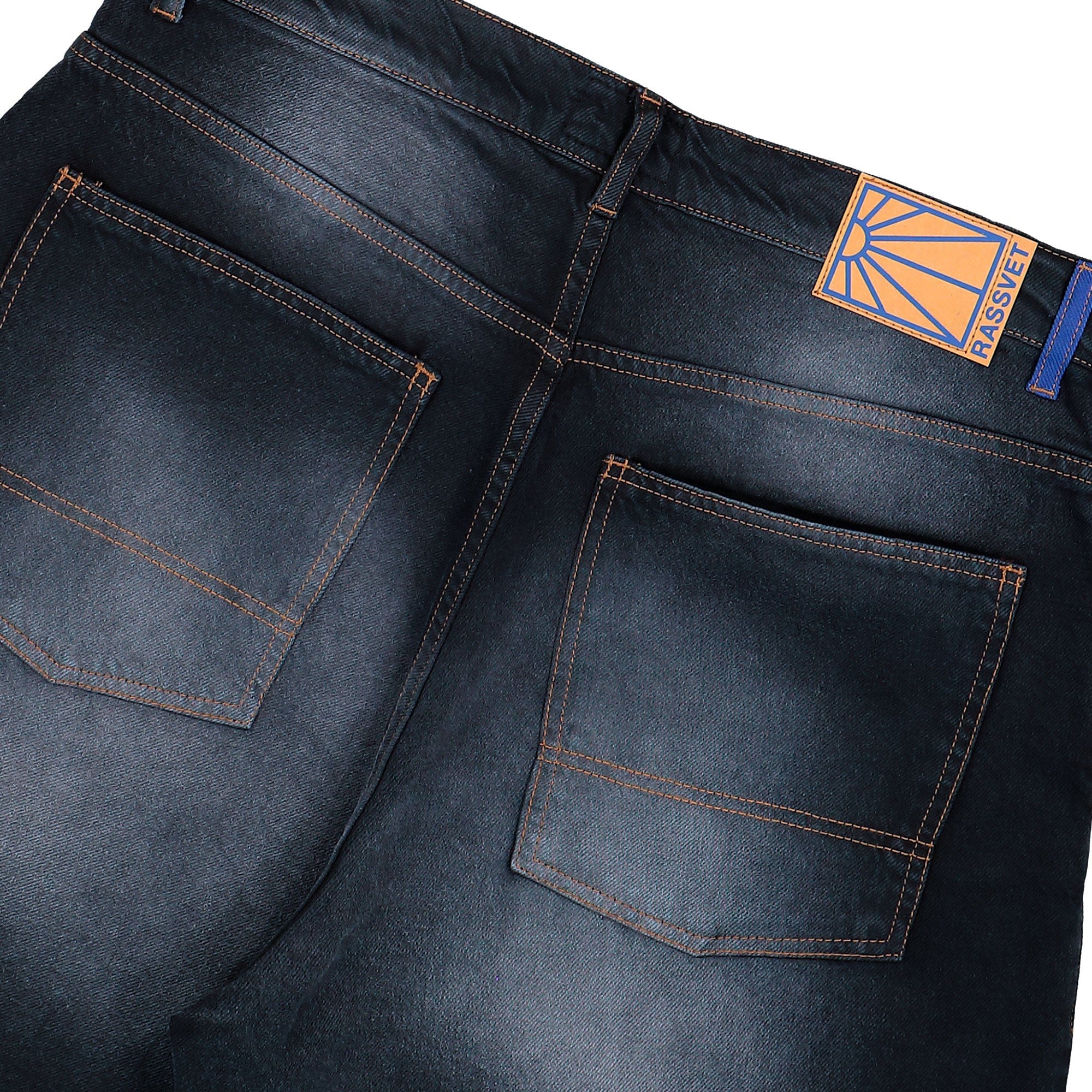 Rassvet Sun Dyed Baggy Denim Shorts