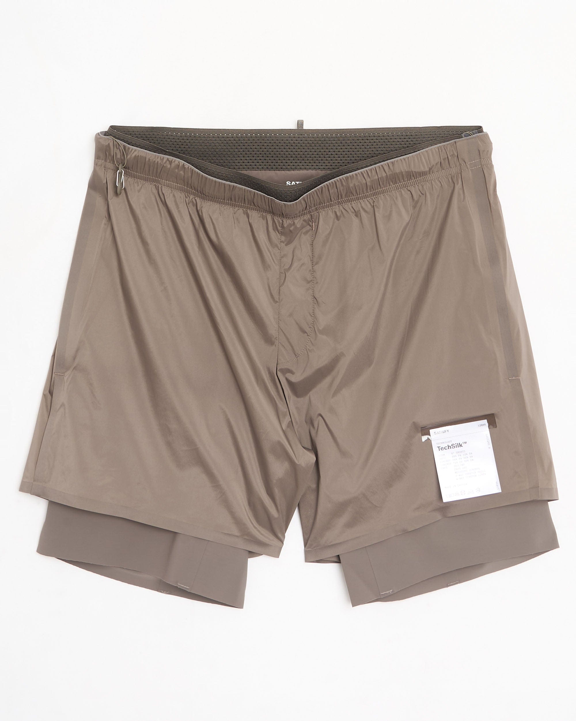 Satisfy Pantalones cortos con logo SATISFY TechSilk 8" para hombre