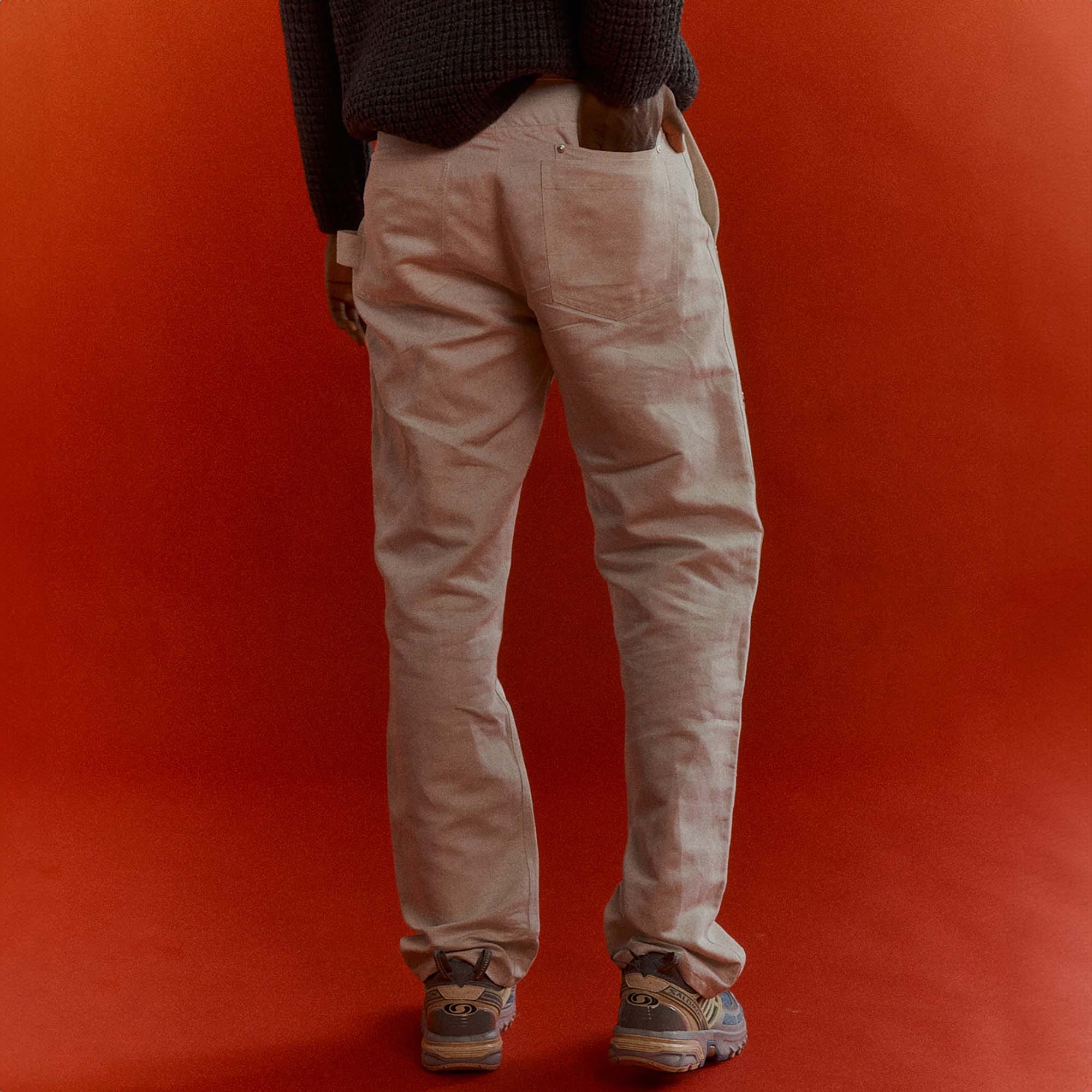 Helmut Lang Cotton - Linen Carpenter Pant