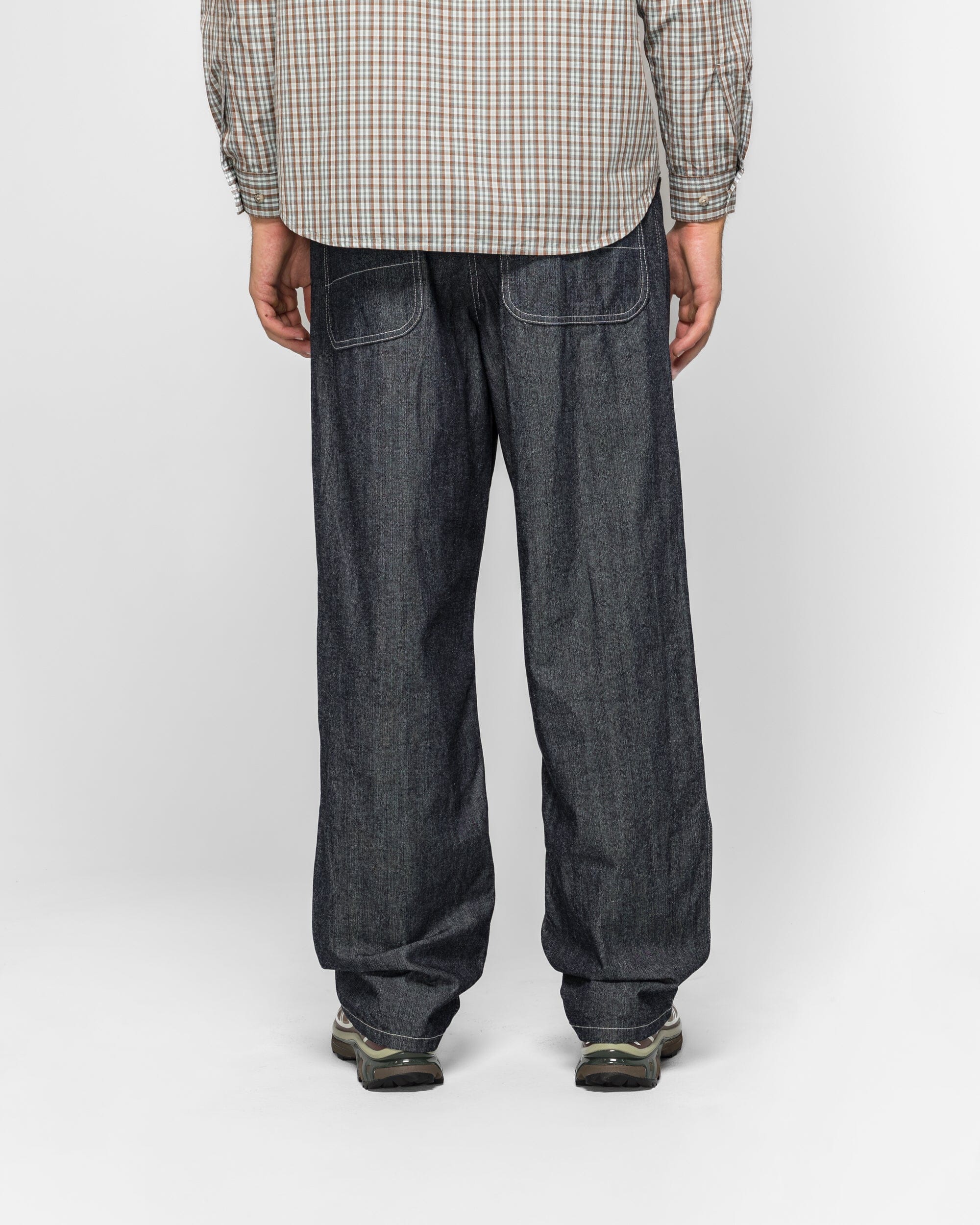 Gramicci Japanese Chambray Double Knee - Navy