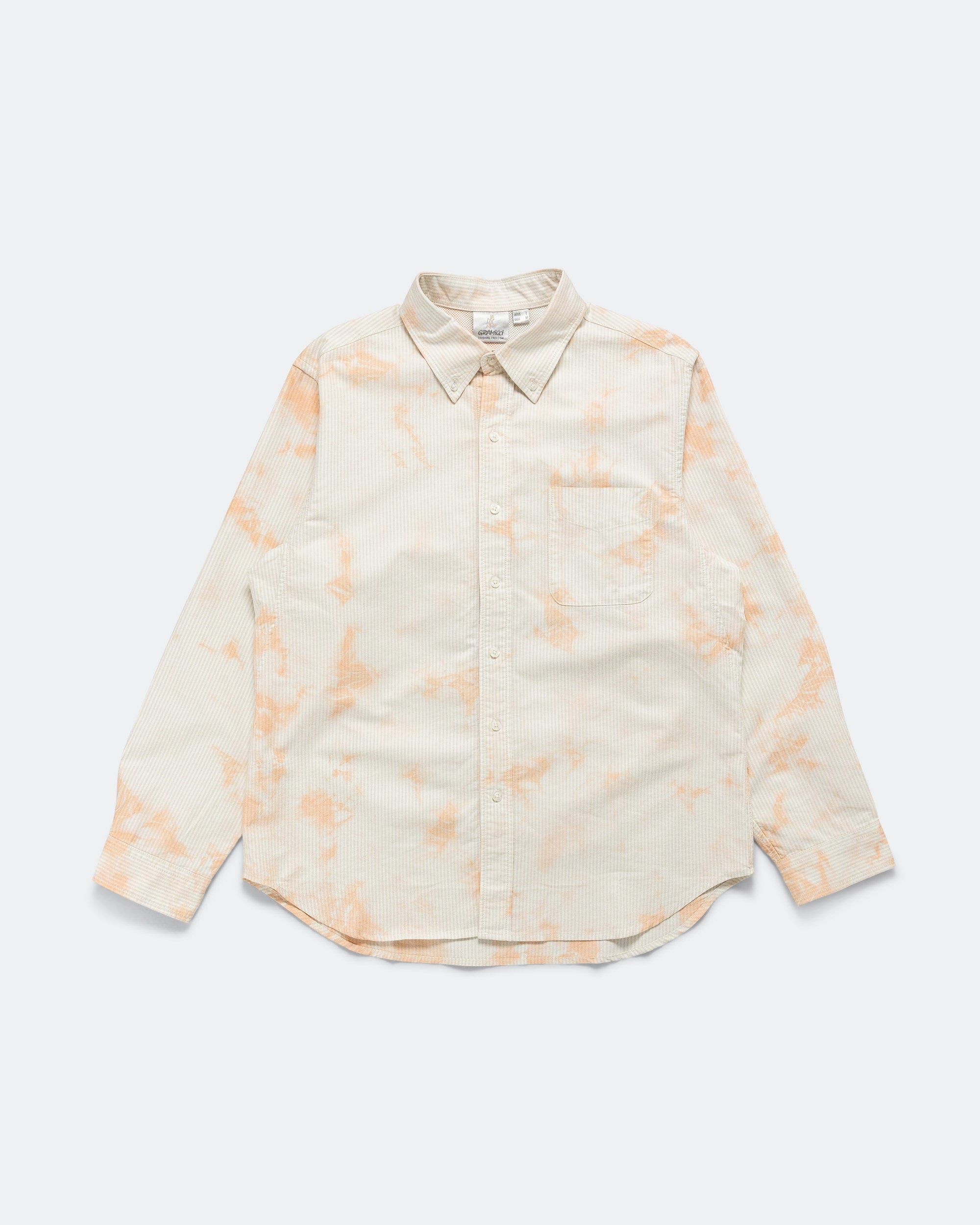 Gramicci Classic Oxford Bleached Shirt - Stripe