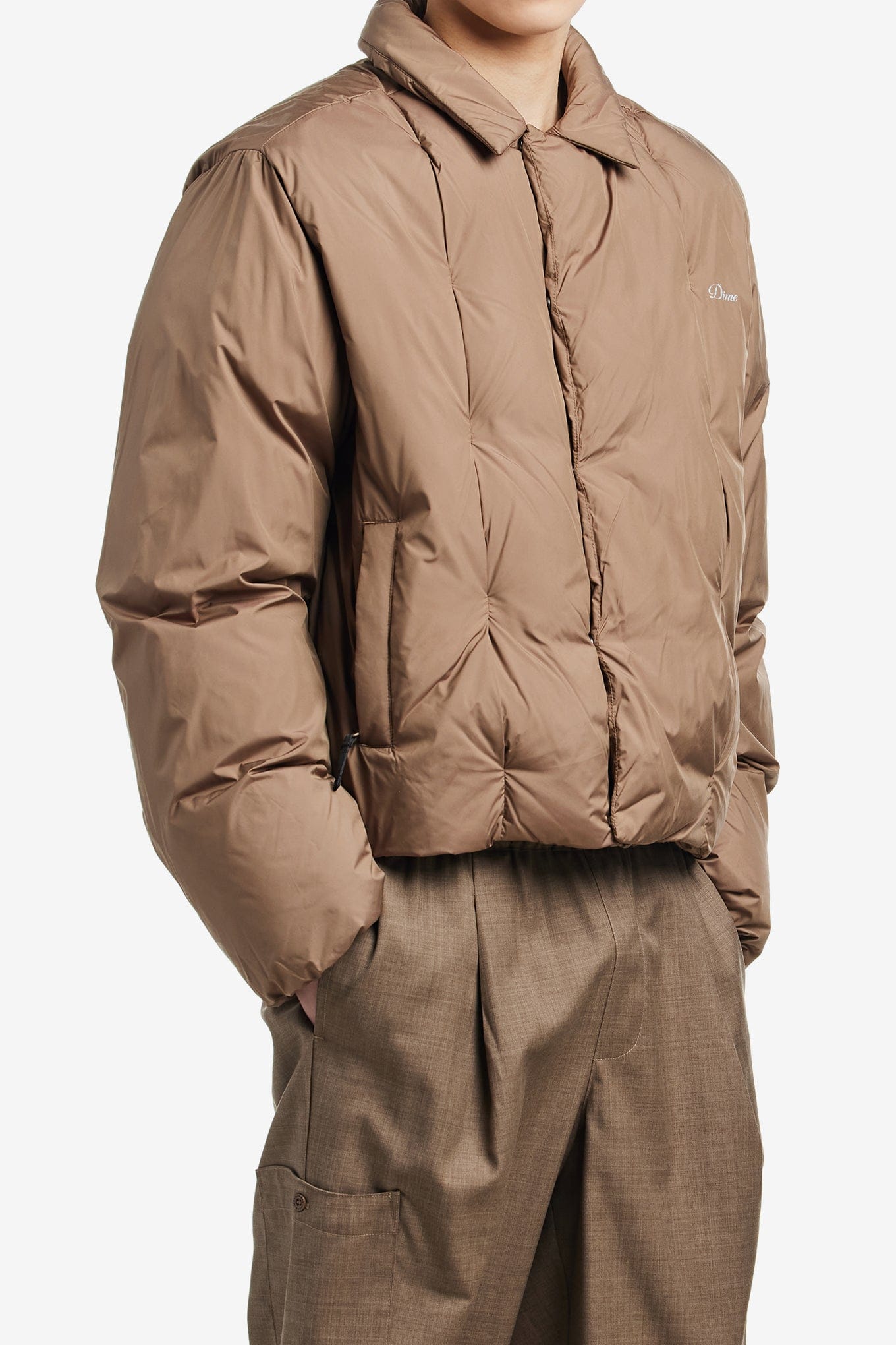 DIME PLEATED PUFFER