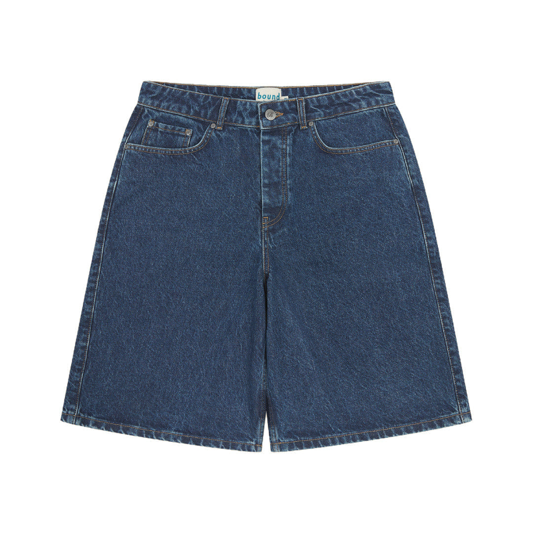 Bound Signature Denim Jorts - Mid - Blue