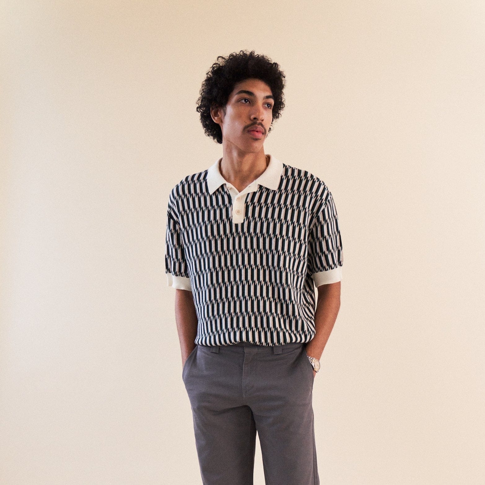 Bound Erice Knit Polo