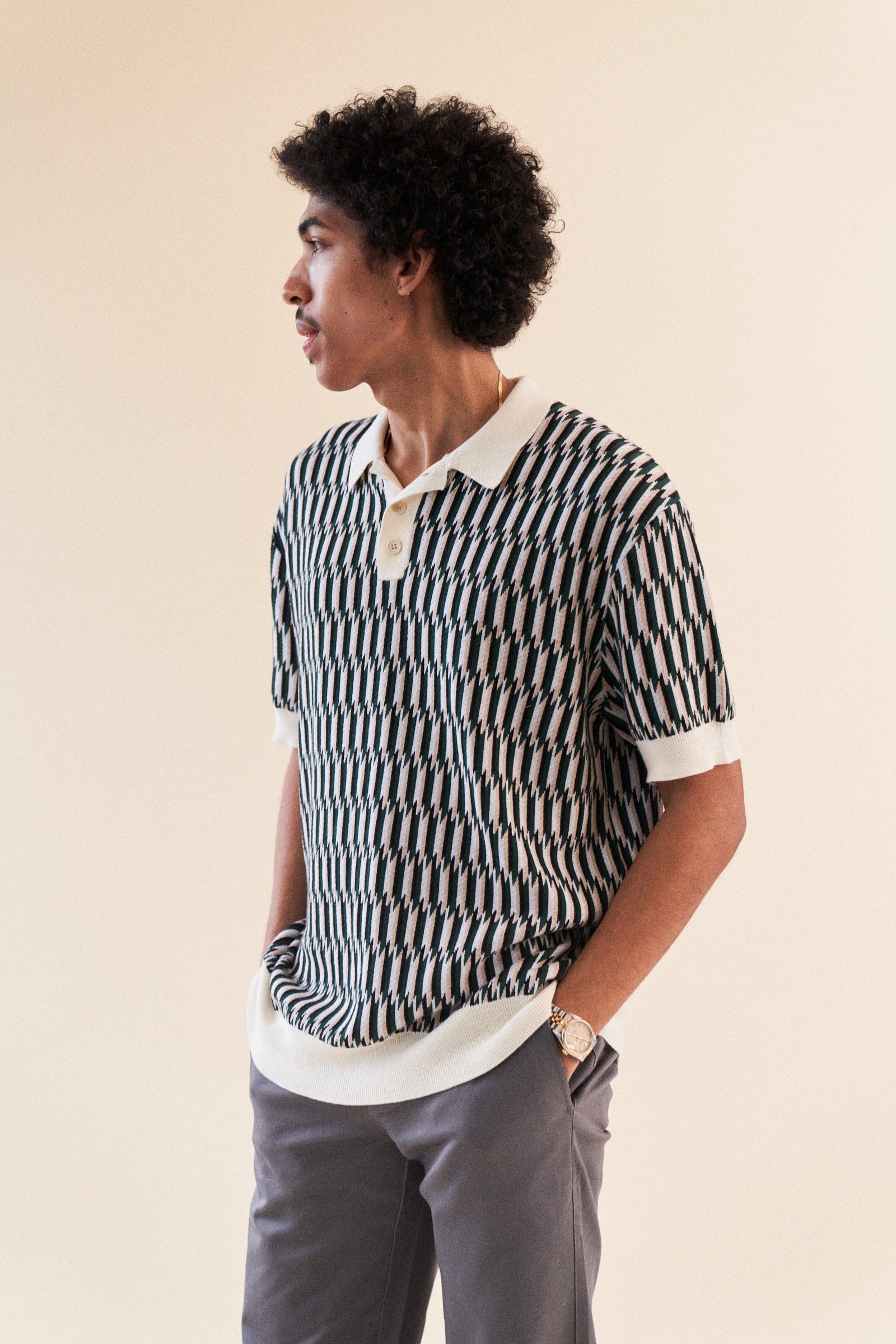 Bound Erice Knit Polo