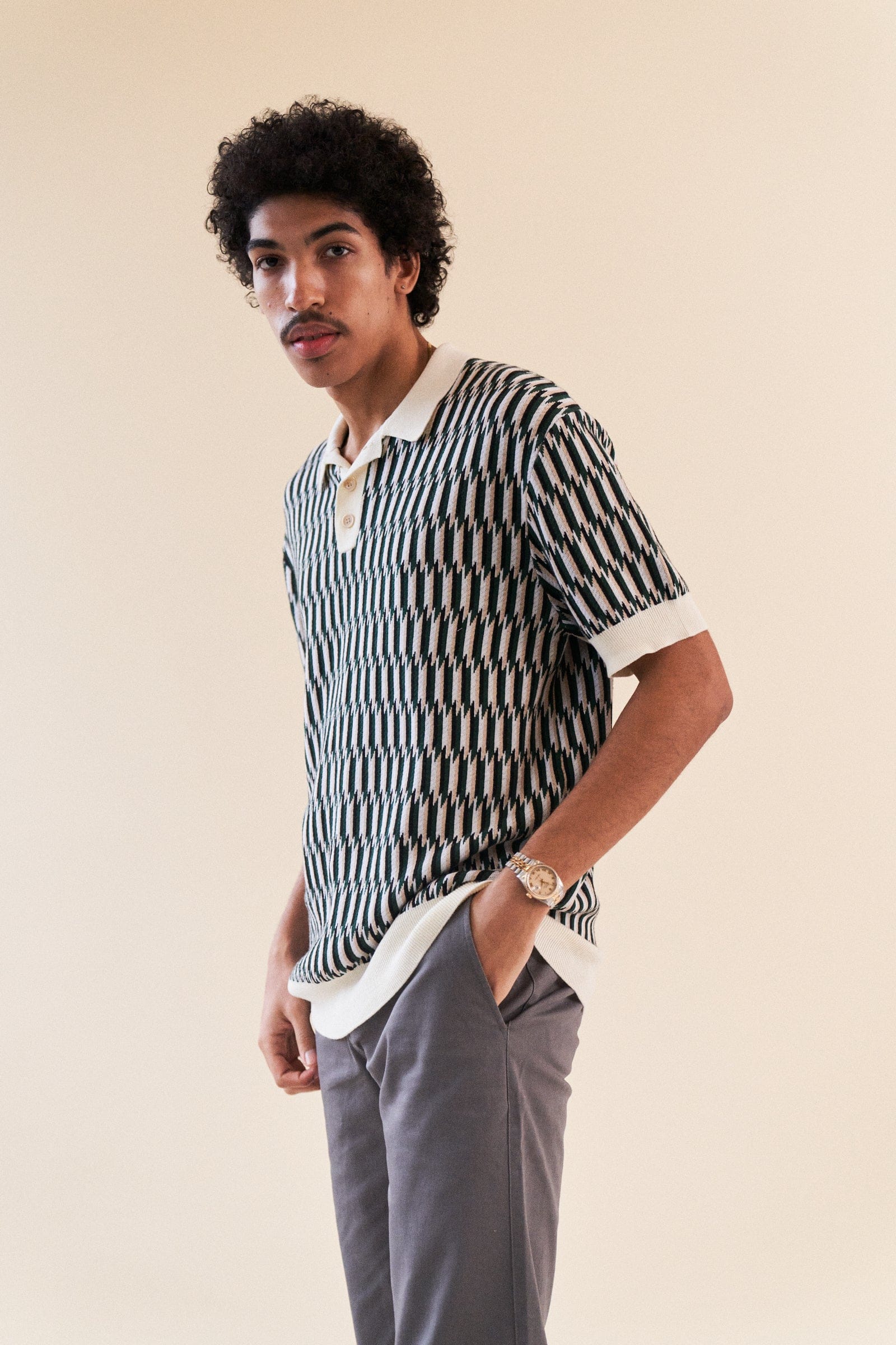 Bound Erice Knit Polo