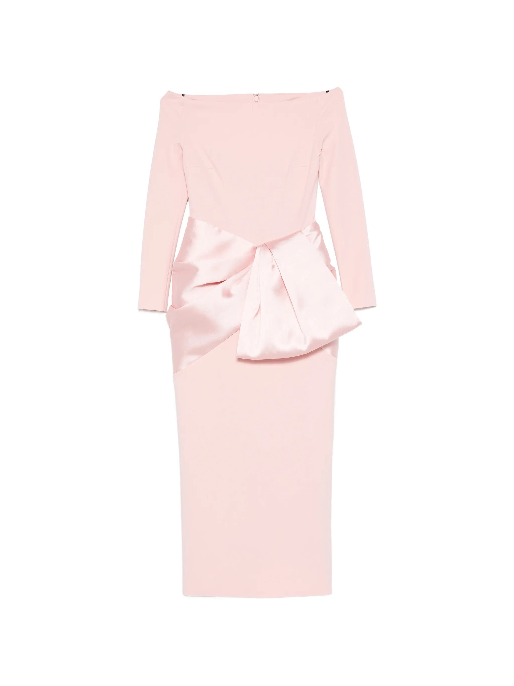 Solace London Rhianne long - sleeve maxi dress