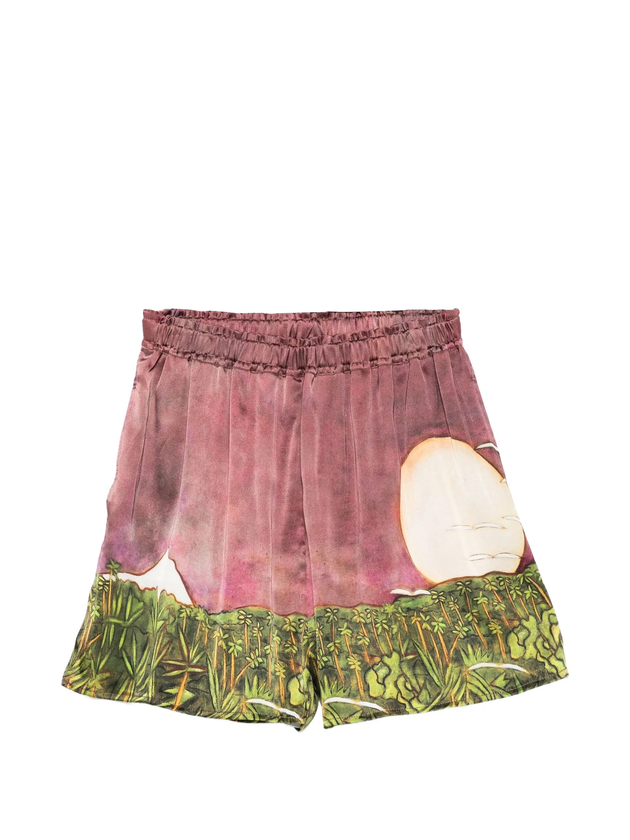 Donde Esteban La Sierra elasticated - waist shorts