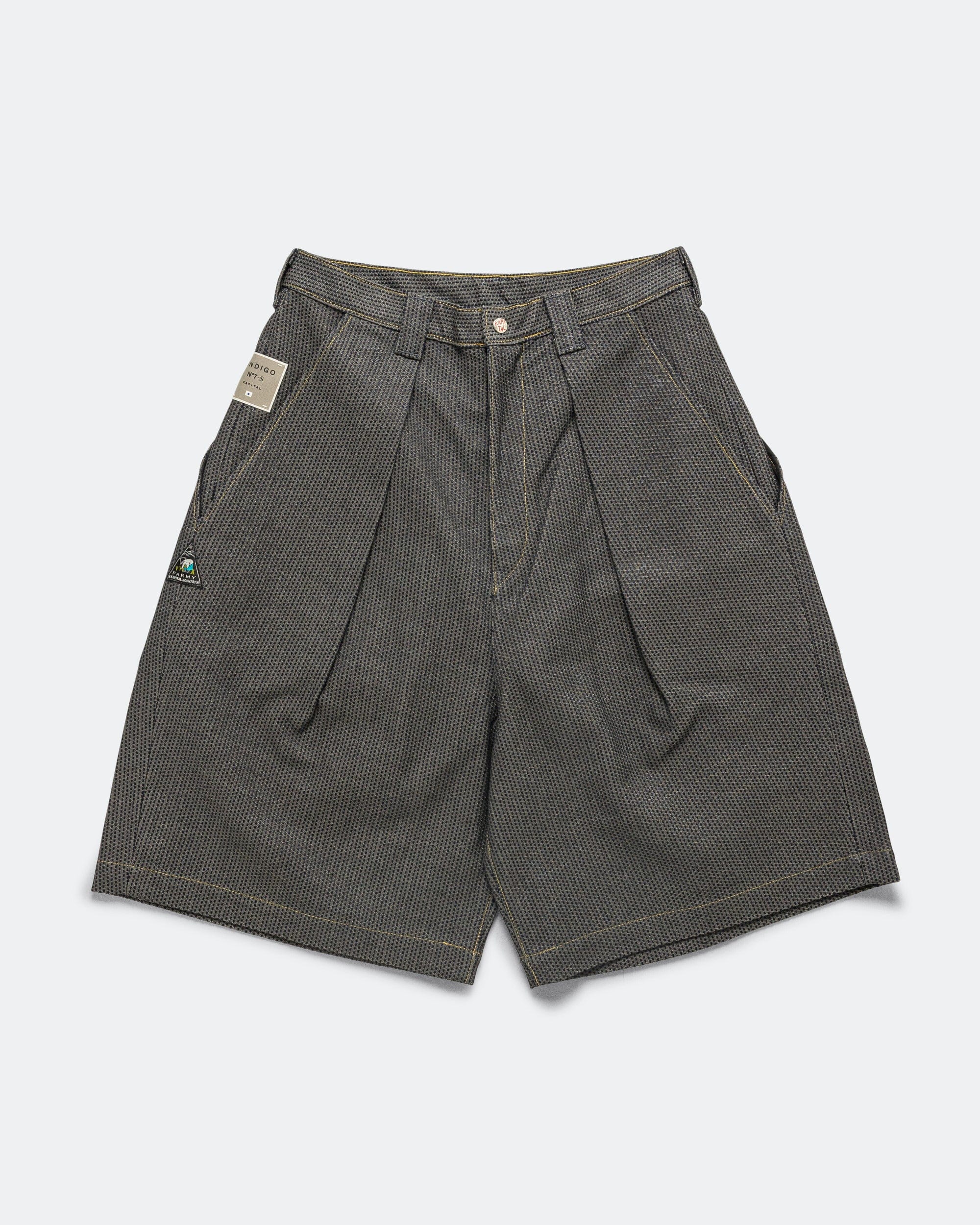 Kapital CenturyDenim KOME - KOME Jorts (Deep) - N7S