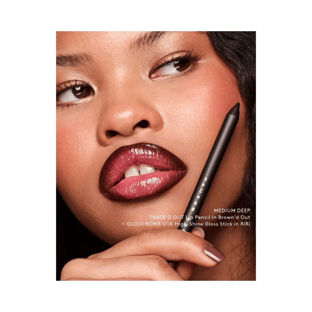 Fenty Trace'd Out Longwear Waterproof Pencil Lip Liner Brown'd Out