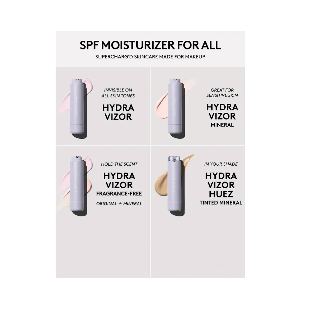 Fenty Hydra Vizor Huez SPF 30 Refillable Tinted Moisturizer Set ( 4 - Medium )