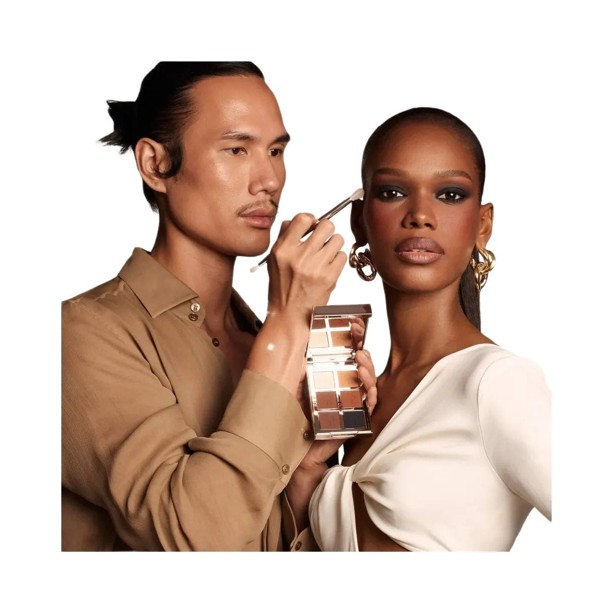 PATRICK TA Dual Ended Eyeshadow Brush
