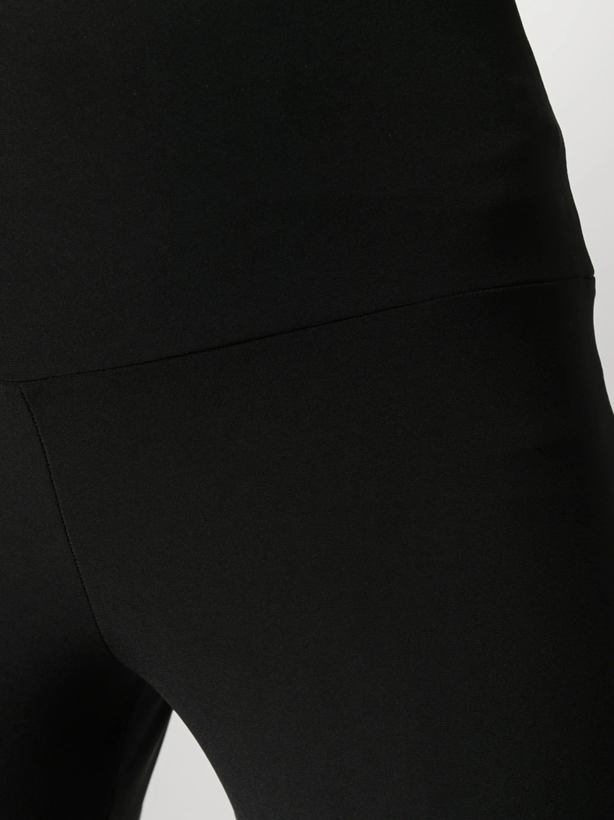 Norma Kamali high waisted straight - leg trousers