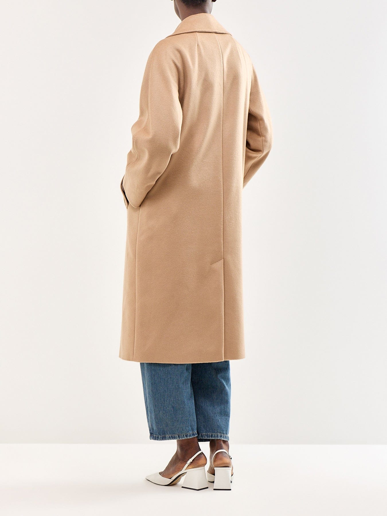 Weekend Max Mara Resina Wool Coat Brown