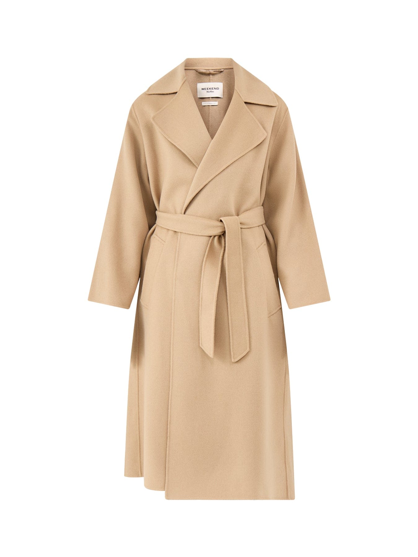Weekend Max Mara Operoso Wool Coat Beige